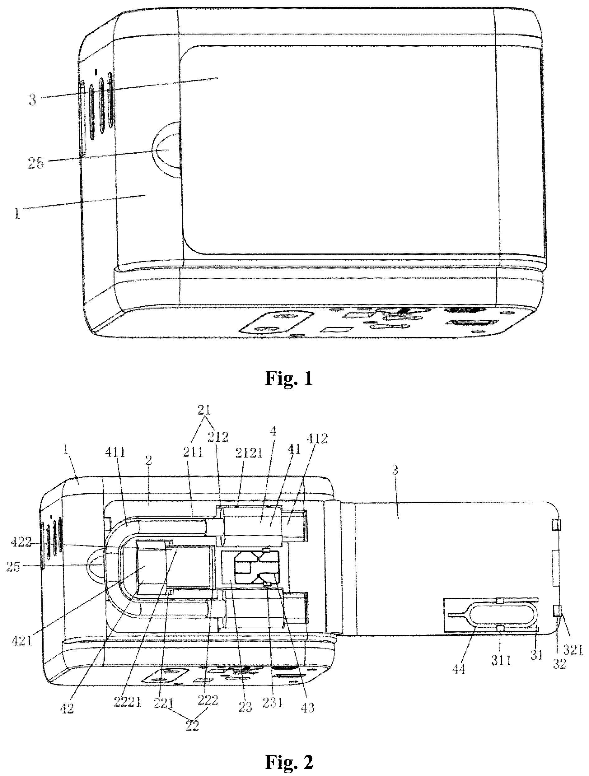 Patent US12347981 — Multifunctional accessory storage structure for power converter — Figure 1