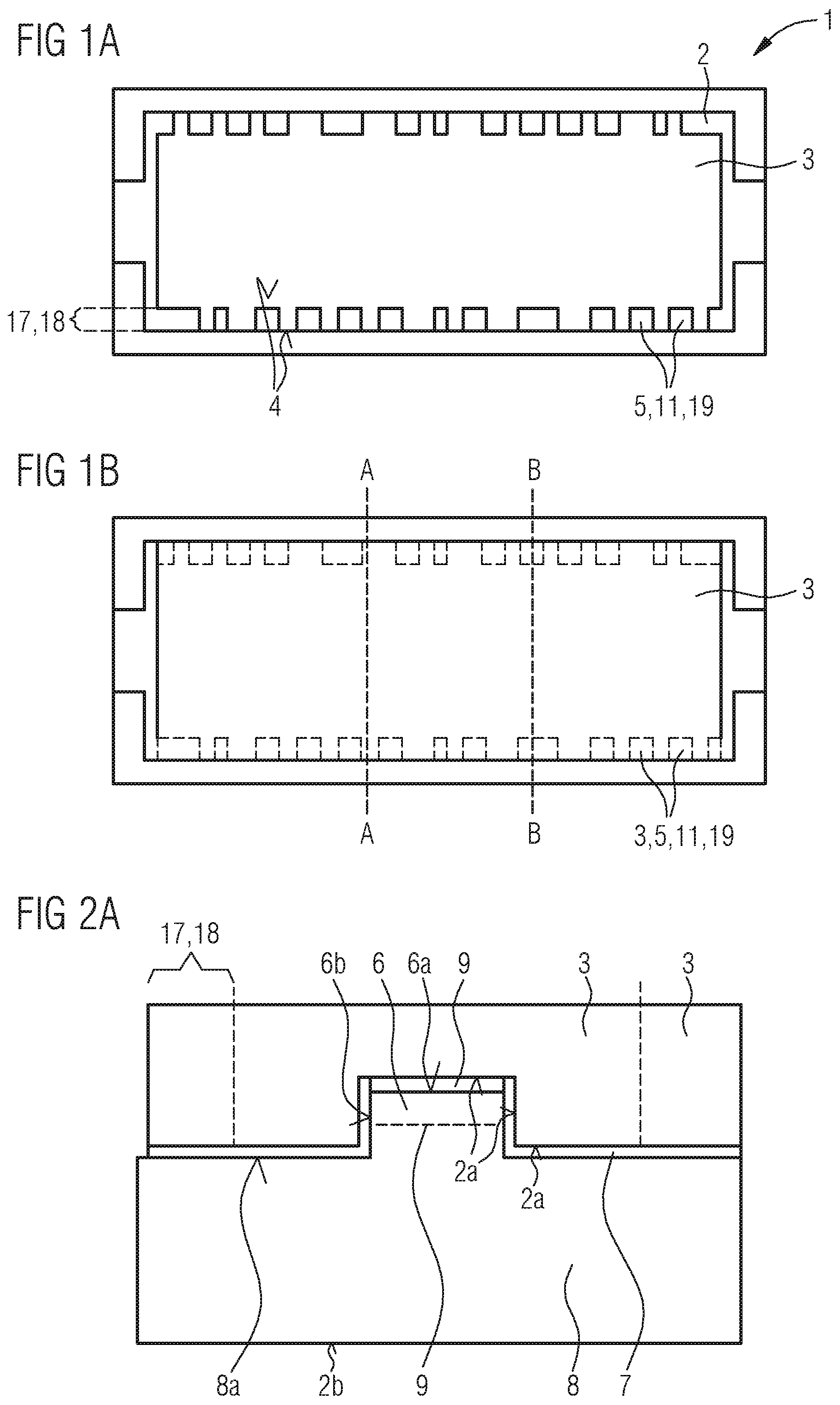 Patent US12348000 — Optoelectronic component and method for producing an optoelectronic component — Figure 1