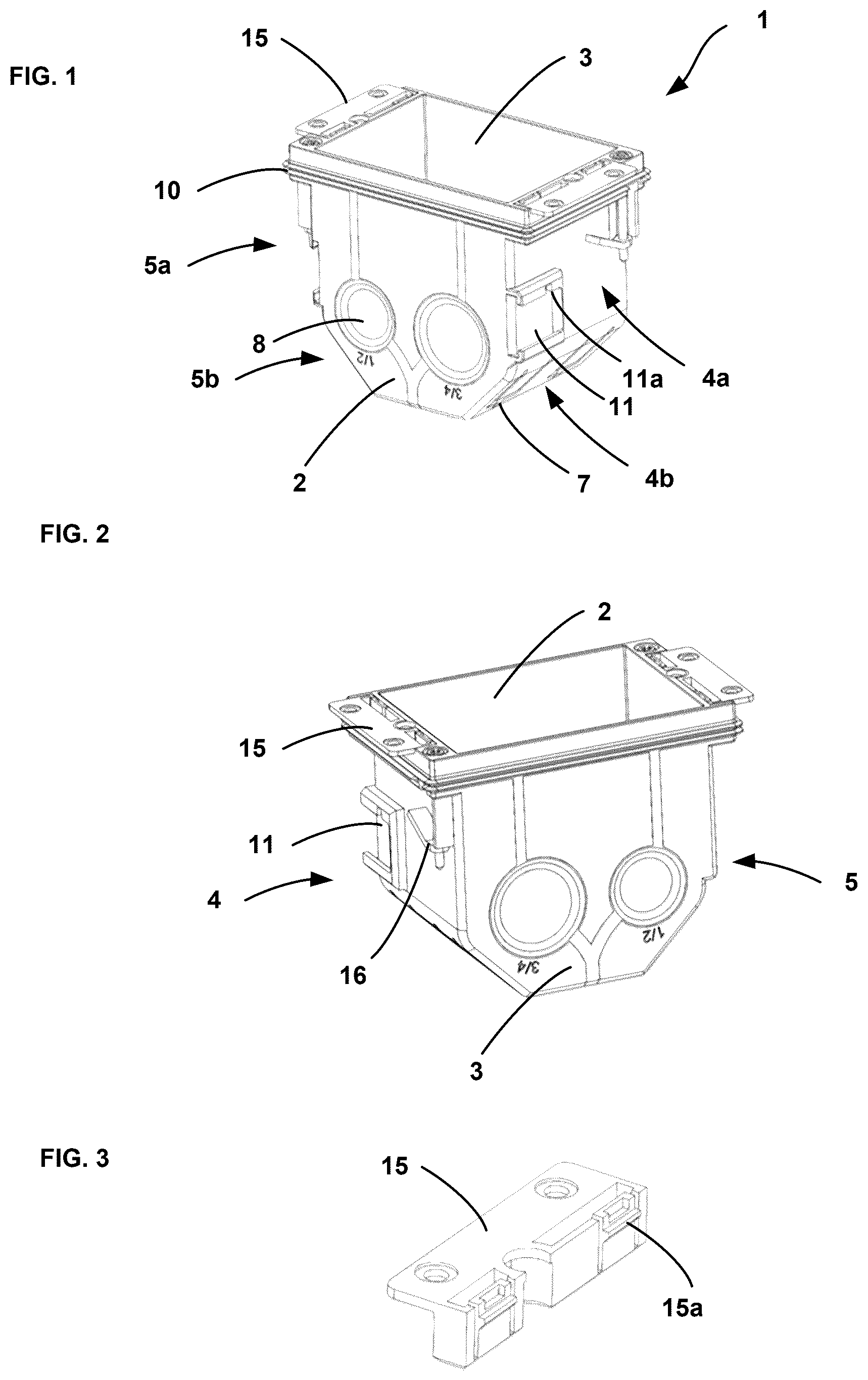 Patent US12348018 — Electrical box, electrical box assembly and method for producing an electrical box — Figure 1