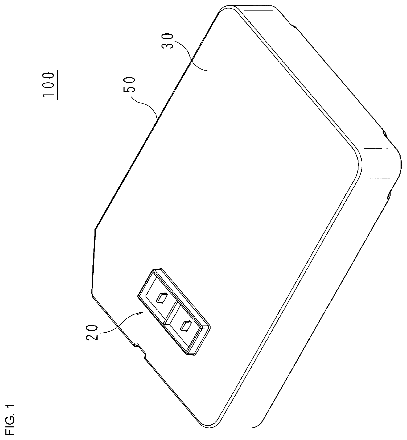 Patent US12348021 — Electrical junction box — Figure 1