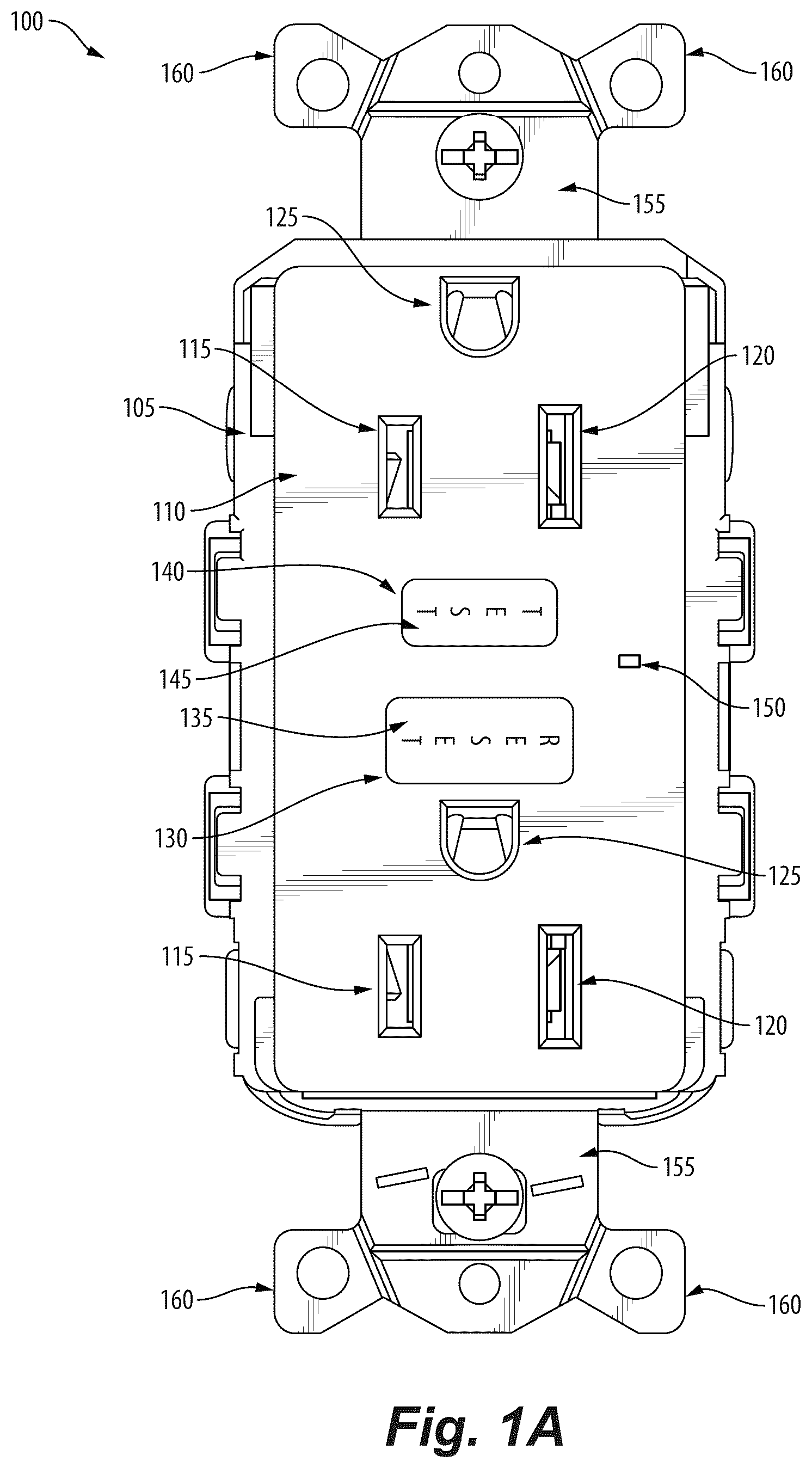 Patent US12348024 — Arc fault detection through mixed-signal machine learning and neural networks — Figure 1