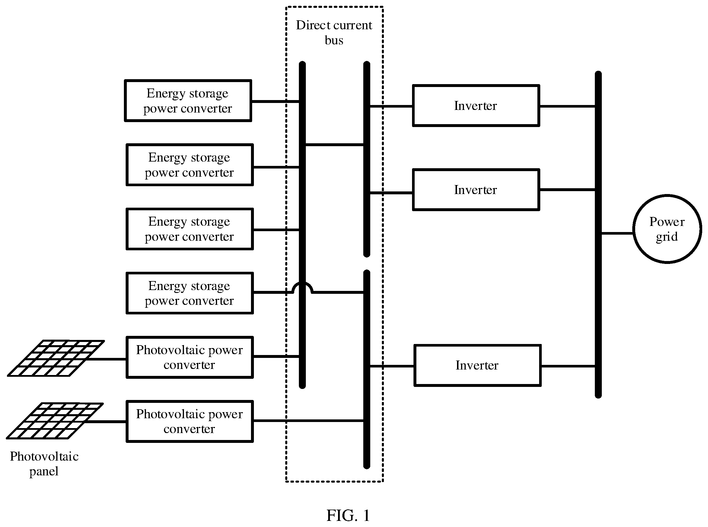 Patent US12348035 — Power supply system and topology detection method — Figure 1