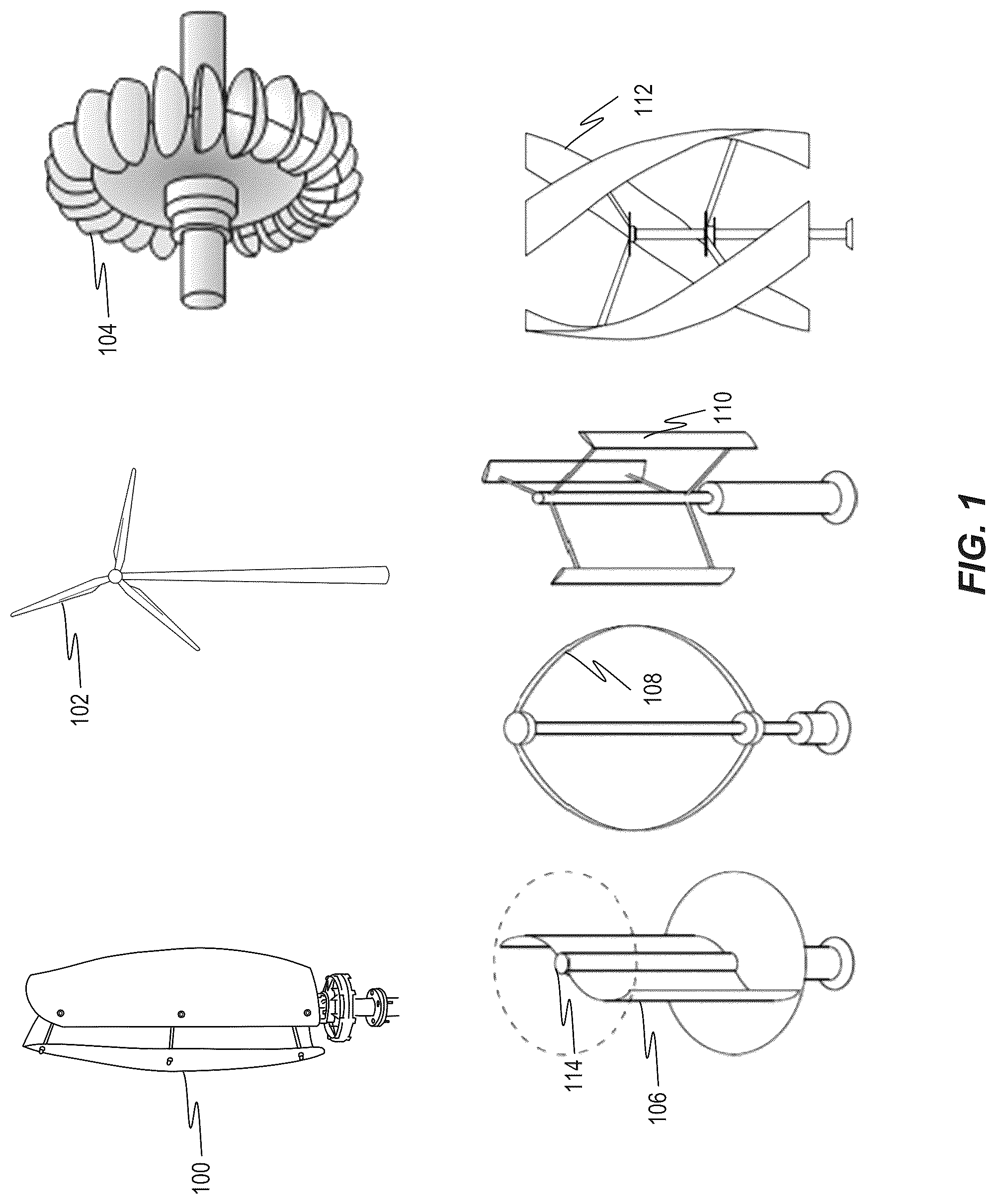 Patent US12348046 — Dual mode turbine for supplying energy using a smart inverter — Figure 1