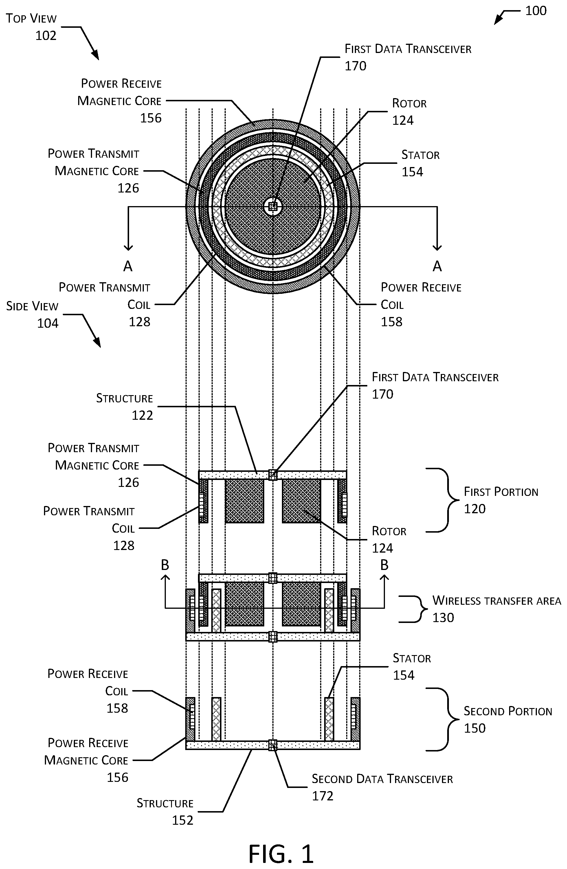 Patent US12348053 — Wireless power transfer system — Figure 1