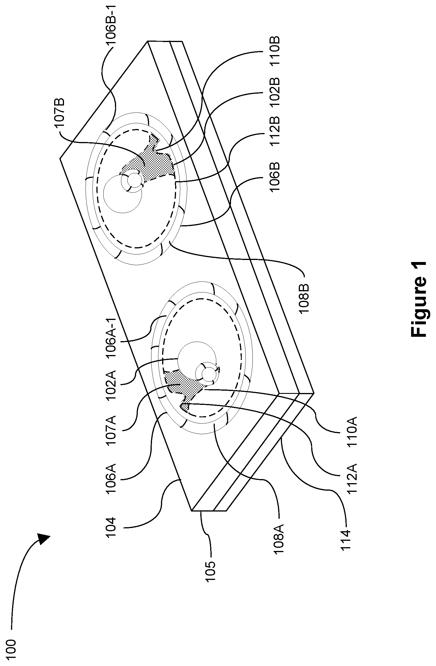 Patent US12348055 — Wireless-power transmitting device for creating a uniform near-field charging area — Figure 1