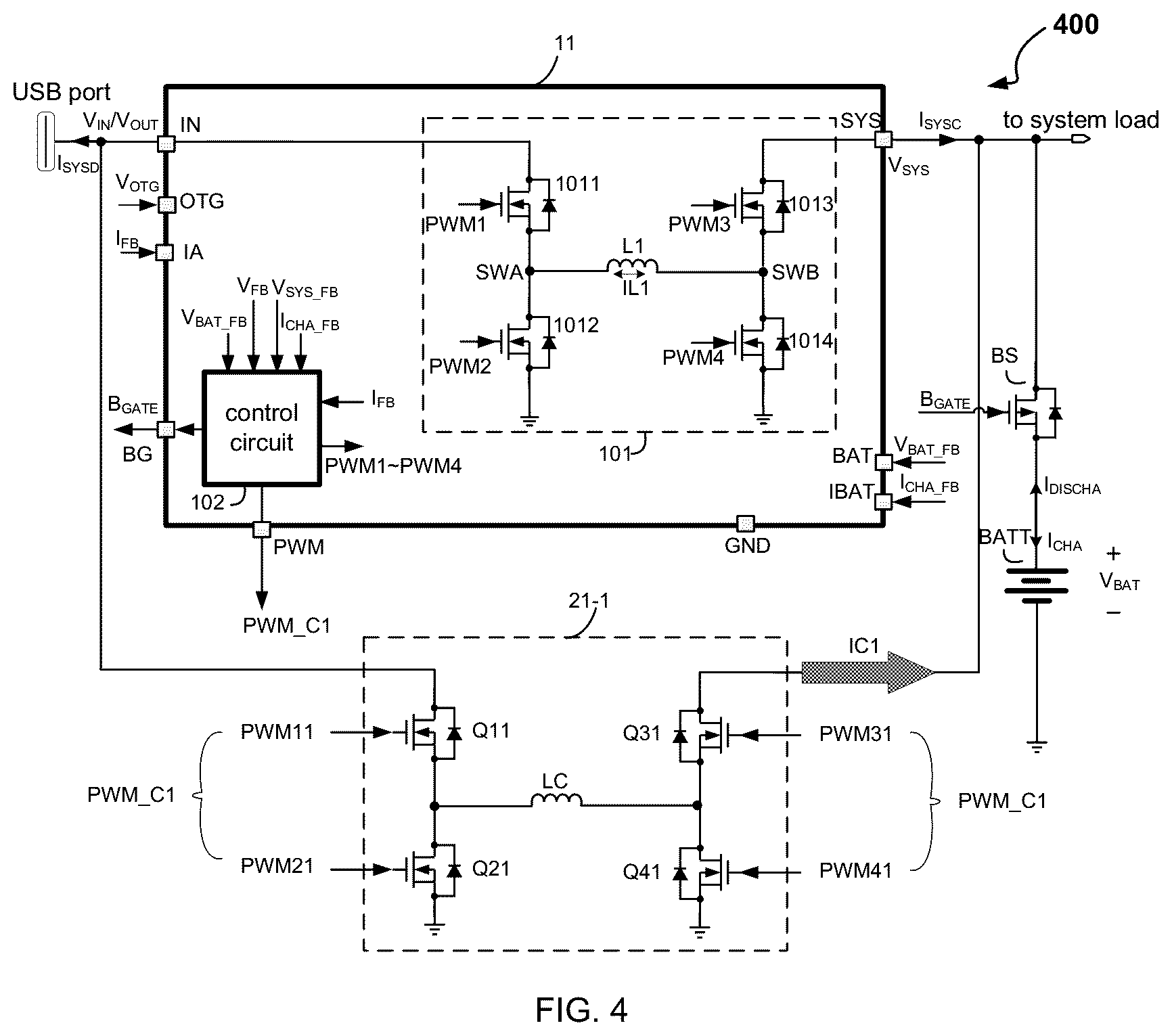 Patent US12348069 Figure 3 – Battery discharge current management system with fast discharging function and related integrated circuit
