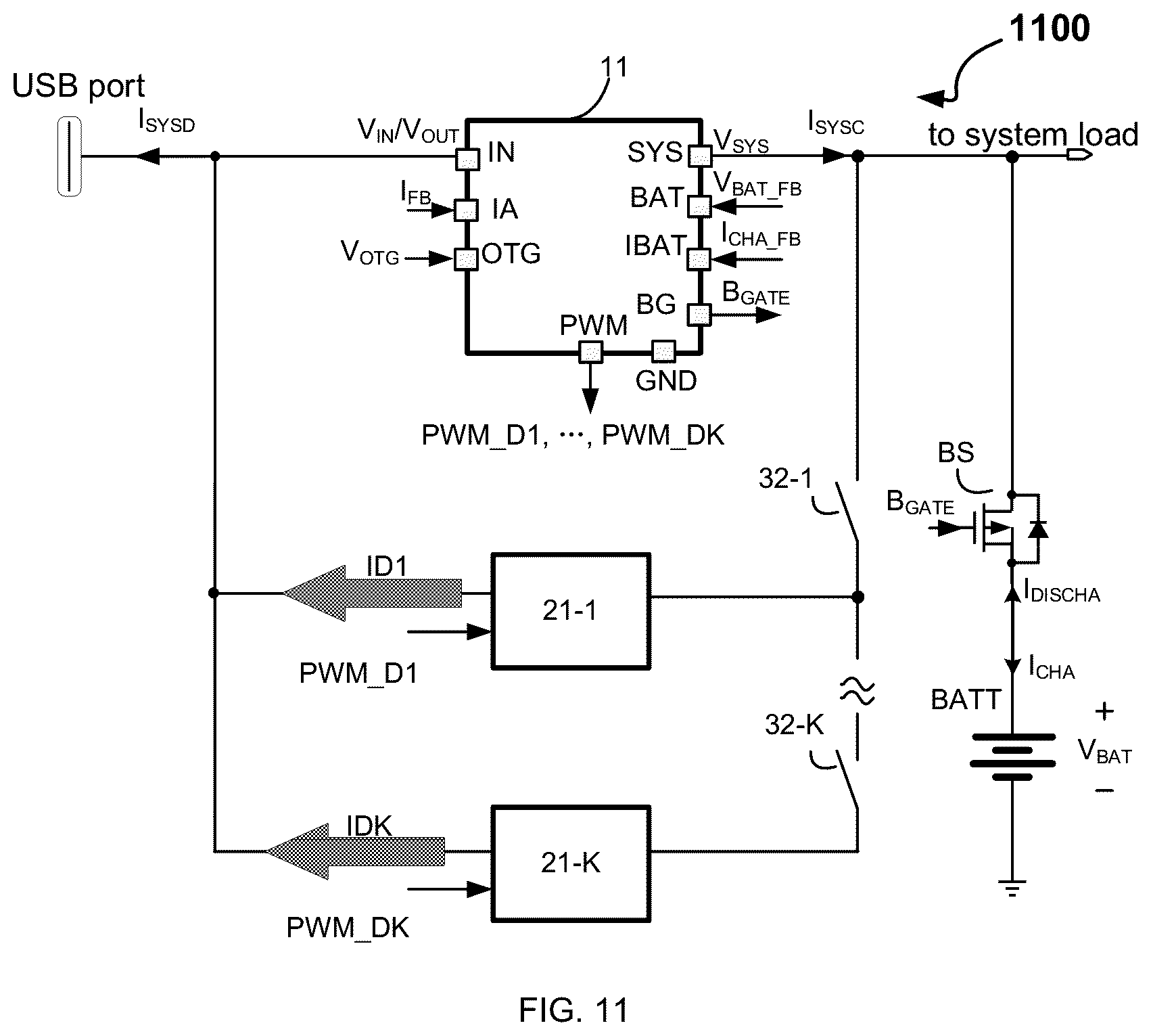 Patent US12348069 Figure 10 – Battery discharge current management system with fast discharging function and related integrated circuit