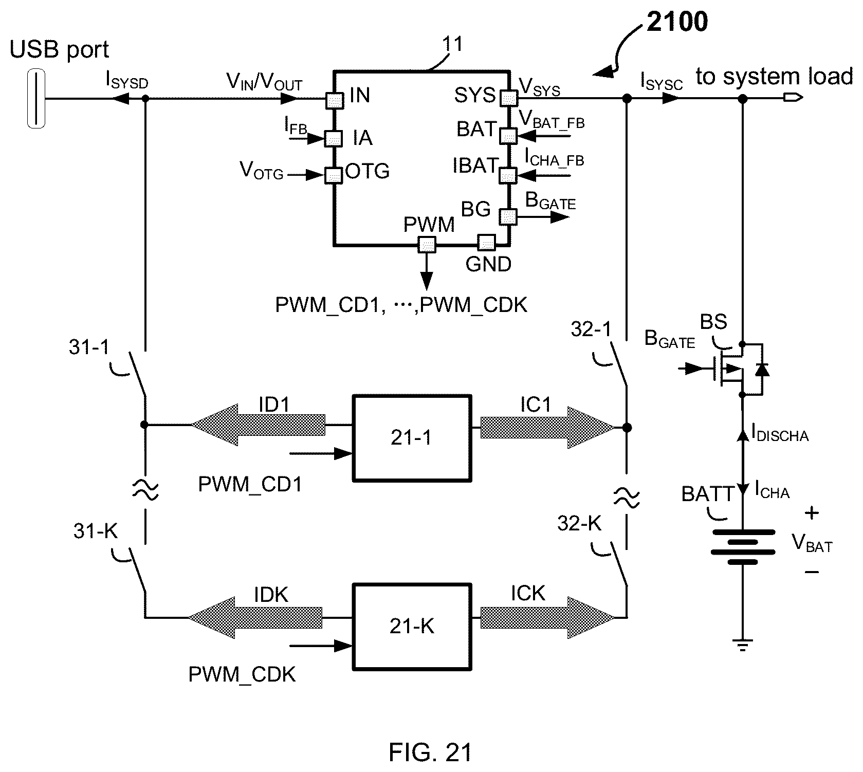 Patent US12348069 Figure 18 – Battery discharge current management system with fast discharging function and related integrated circuit