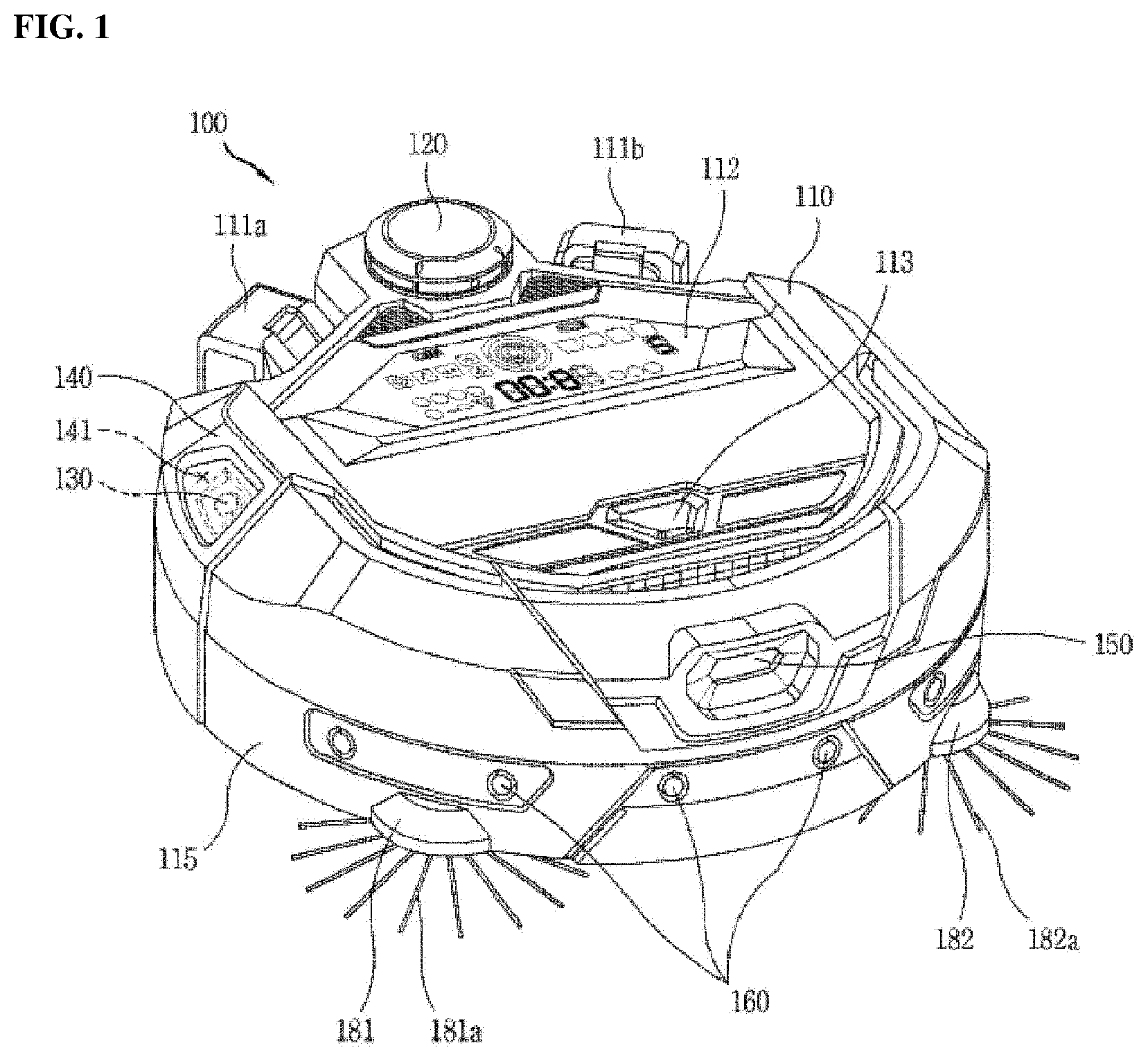 Patent US12348070 — Battery management device and mobile robot comprising same — Figure 1