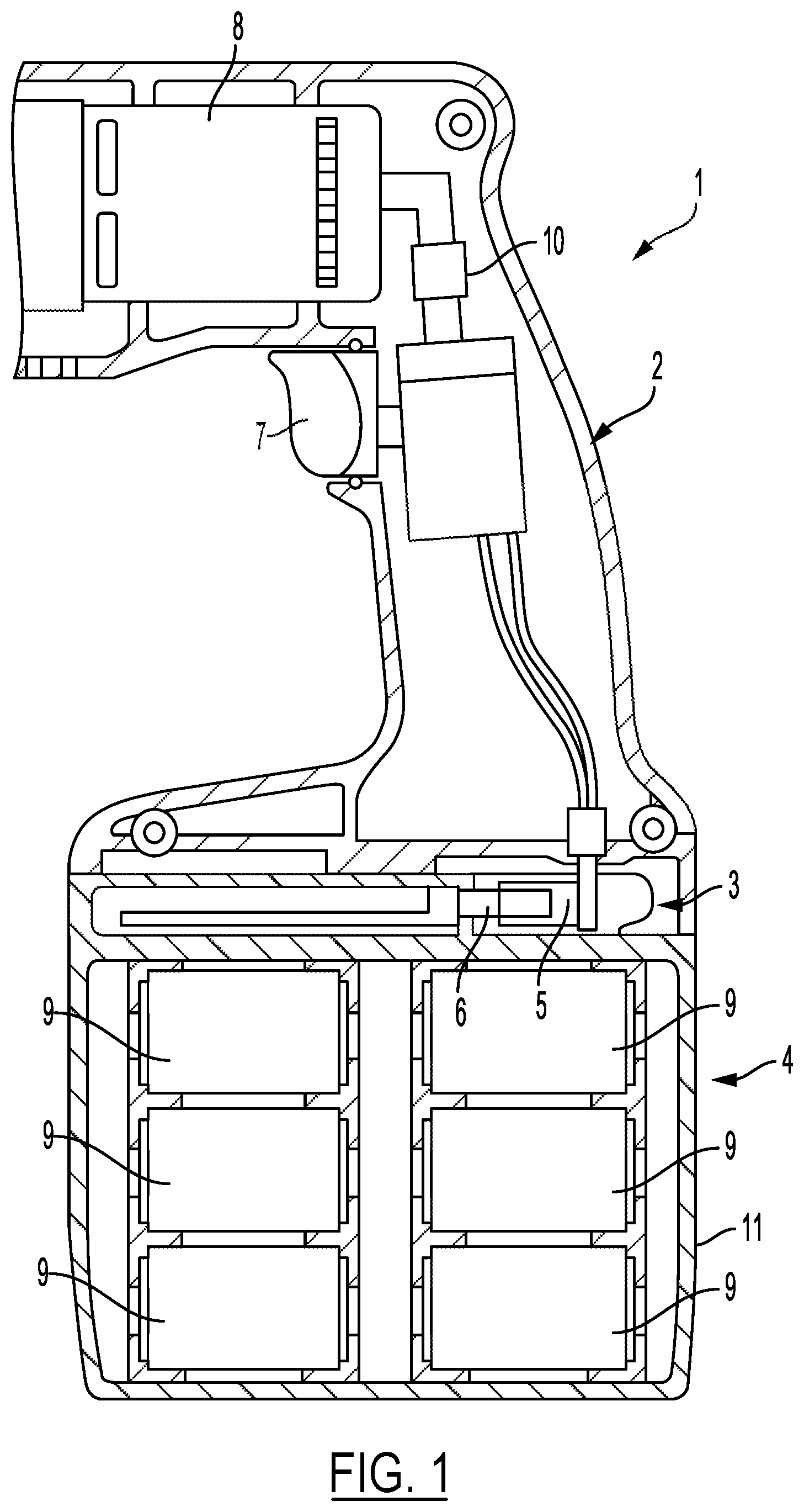 Patent US12348072 — System and method for charging a battery pack — Figure 1