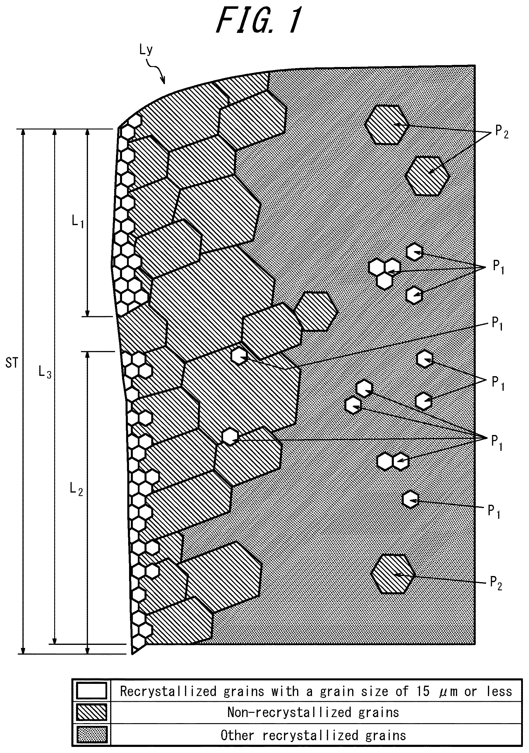 Patent US12348079 — Motor core and method of manufacturing the same — Figure 1