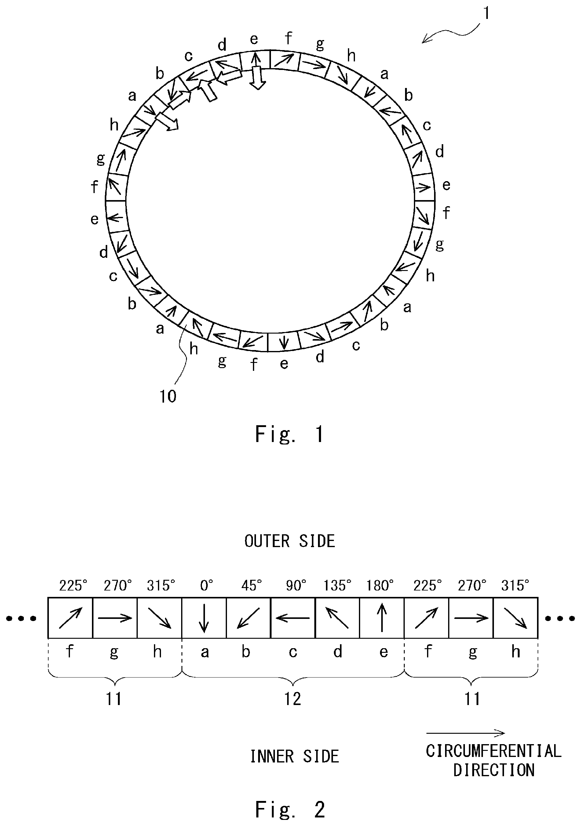 Patent US12348086 — Magnet arrangement method and rotor manufacturing method — Figure 1