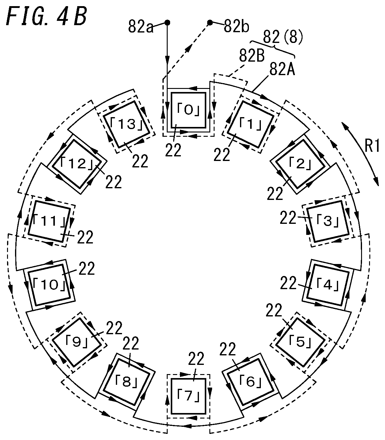 Patent US12348094 Figure 5 – Resolver stator