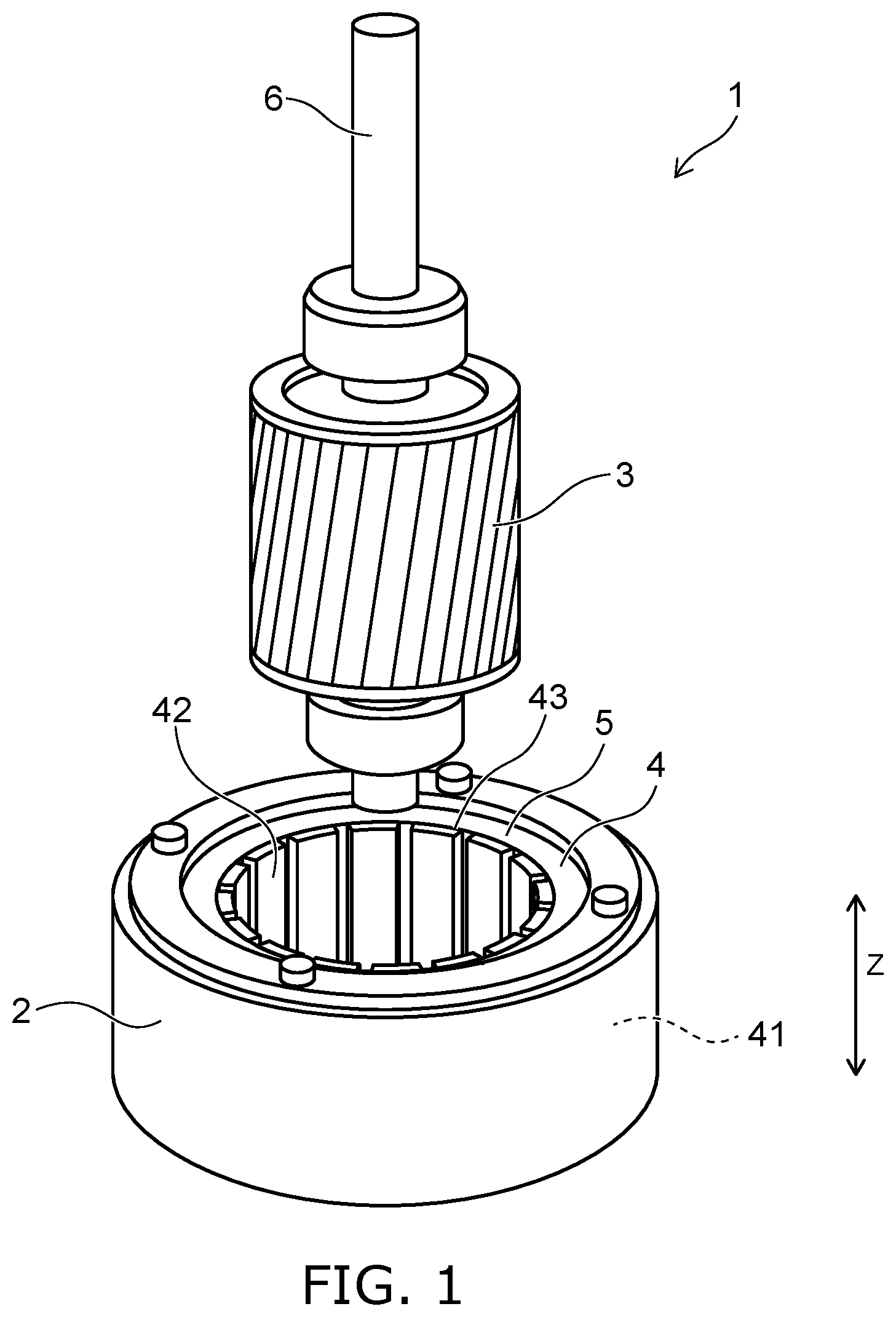 Patent US12348096 — Coil having segment conductors welded with a welded metal portion — Figure 1