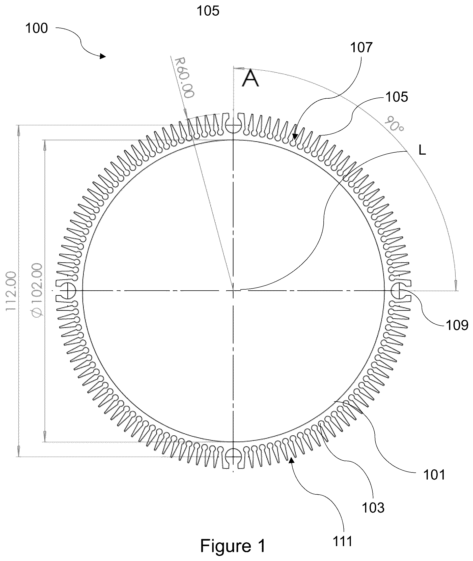 Patent US12348117 — Heatsink — Figure 1