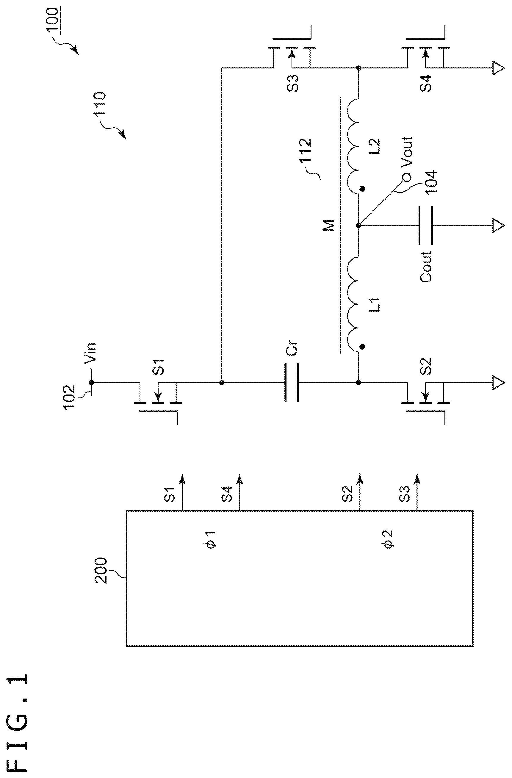 Patent US12348119 — Series capacitor step-down converter, and controller circuit and control method thereof — Figure 1
