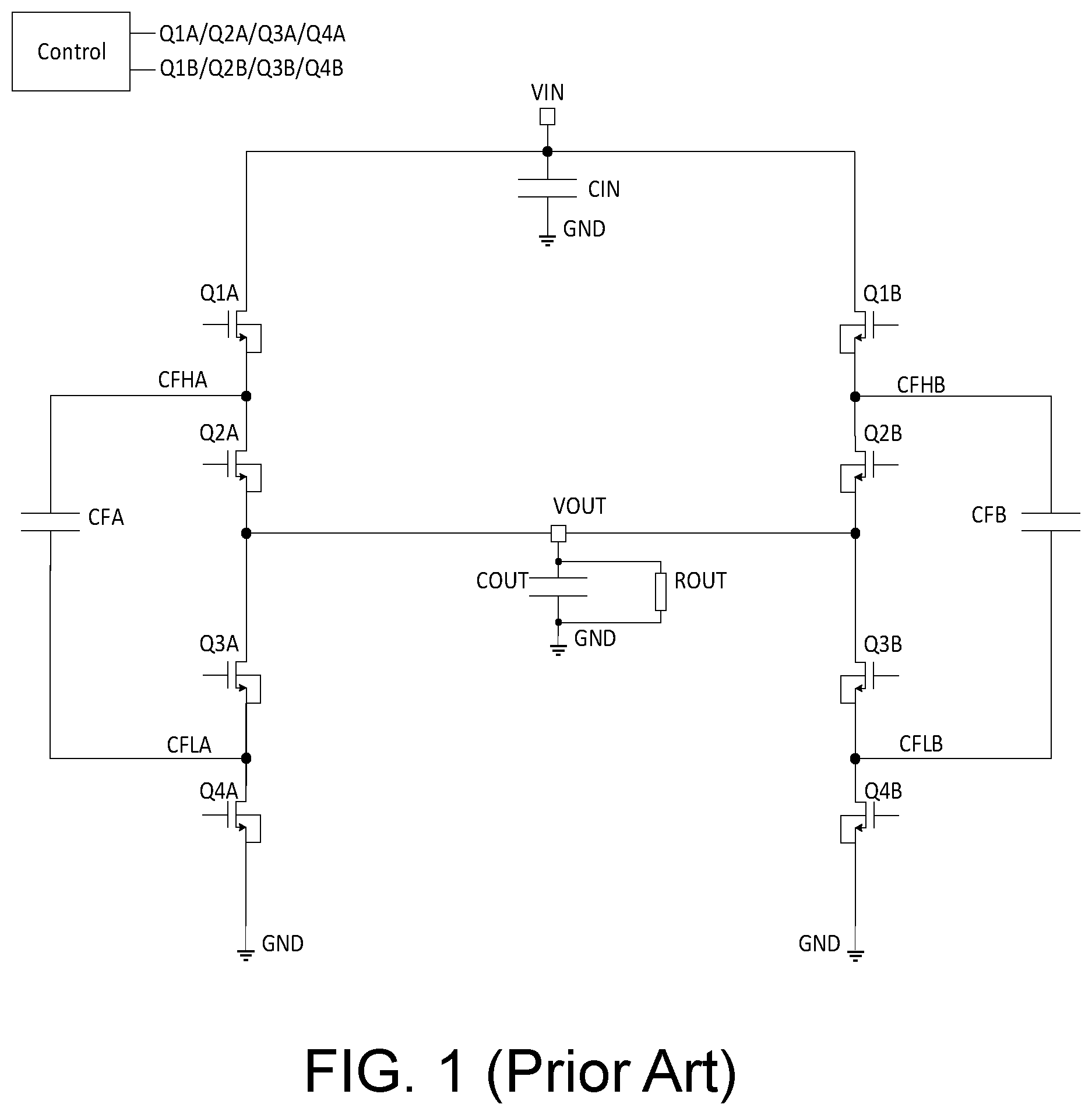 Patent US12348120 — Switched capacitor voltage converter — Figure 1