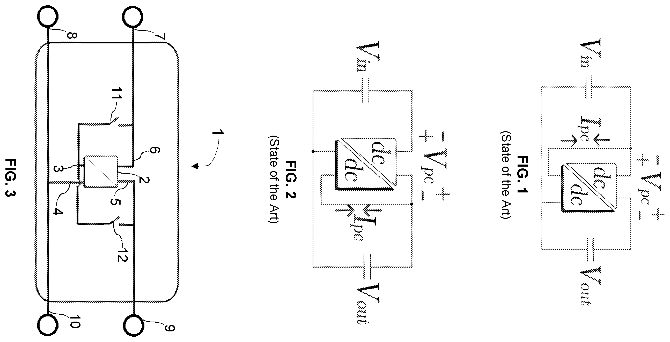 Patent US12348122 Figure 1 – Partial power DC-DC converter with controllable topology