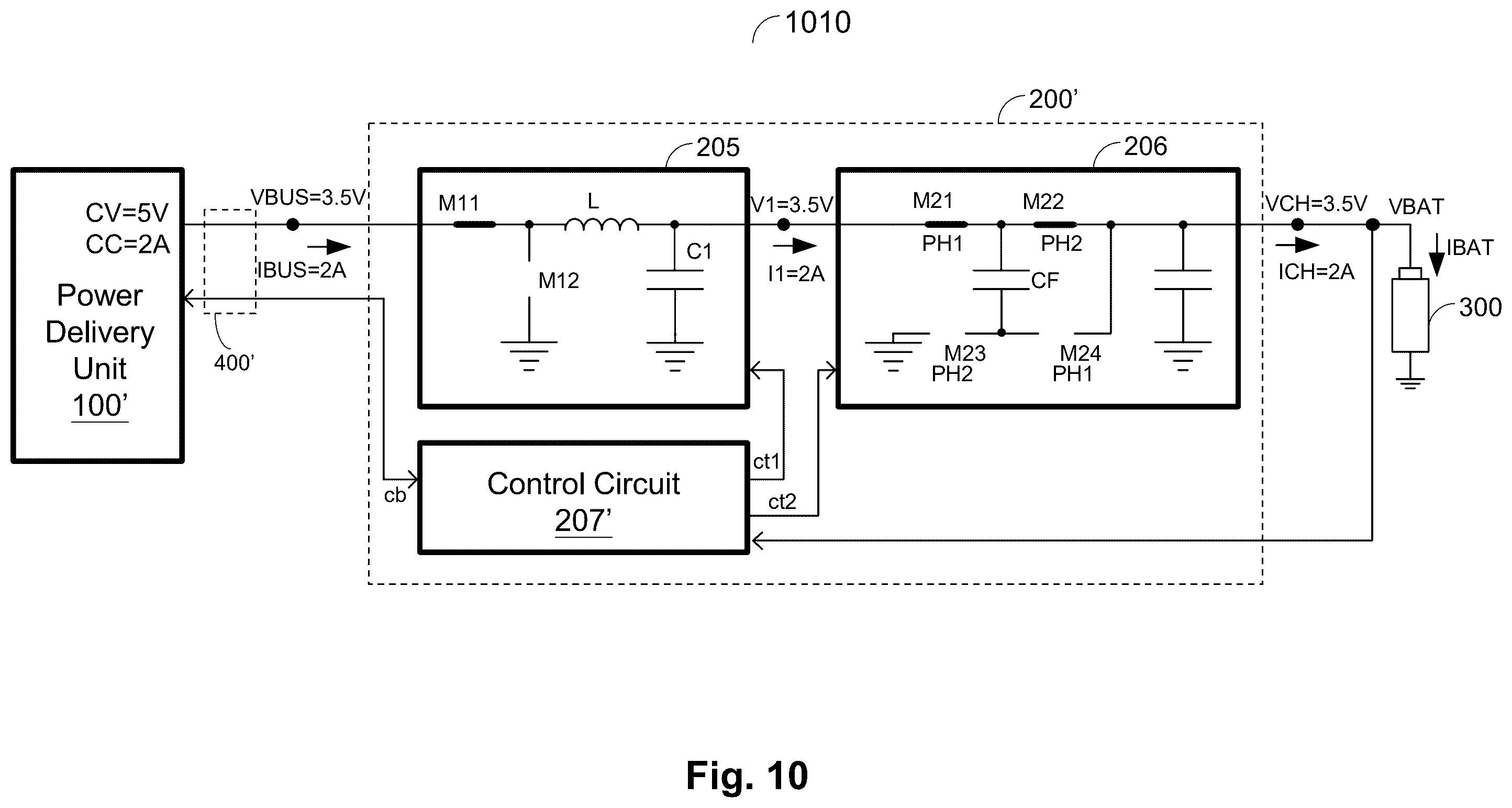 Patent US12348153 Figure 8 – High efficiency charging system and power conversion circuit thereof