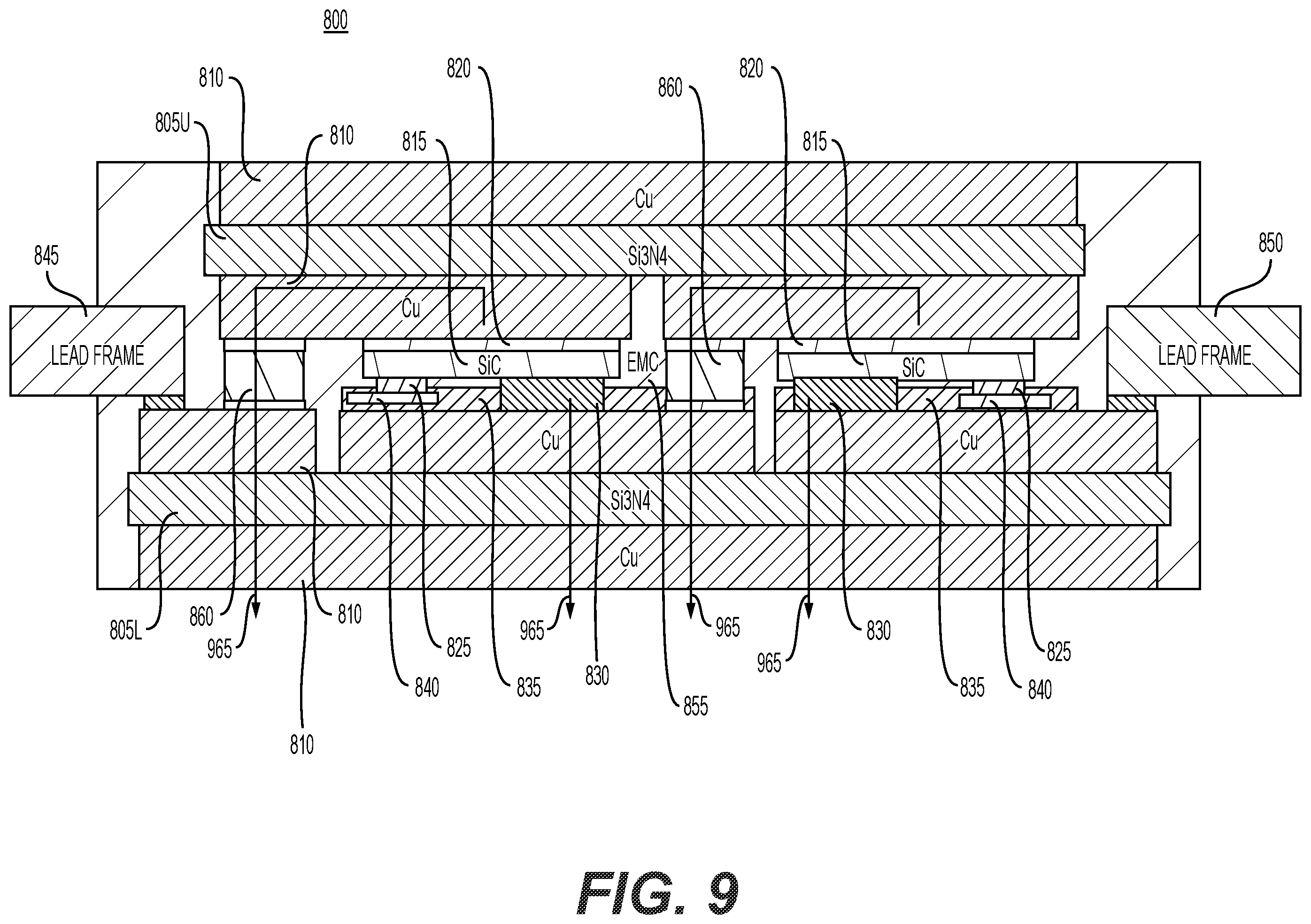 Patent US12348157 Figure 9 – Systems and methods for power module for inverter for electric vehicle