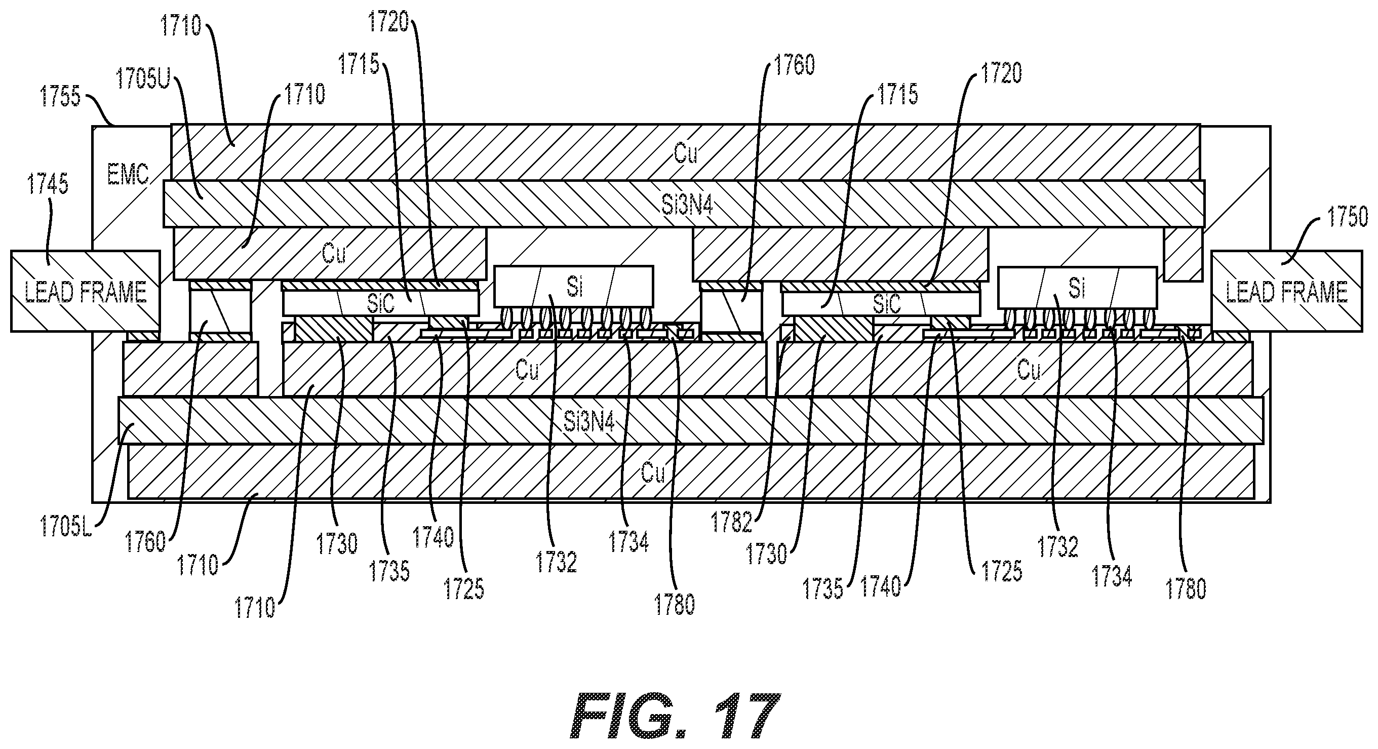 Patent US12348157 Figure 17 – Systems and methods for power module for inverter for electric vehicle