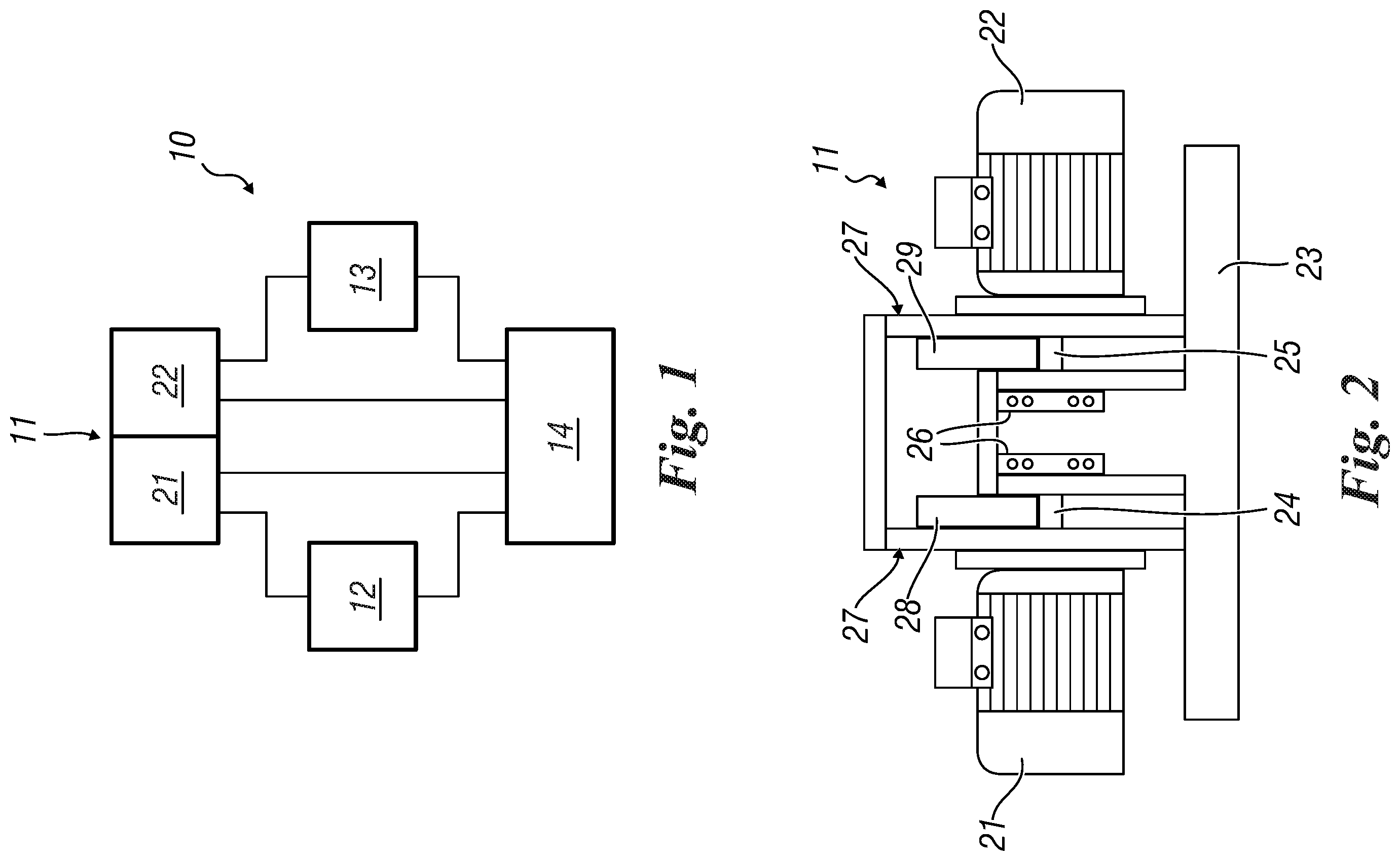 Patent US12348173 — Eccentric mass vibrating system — Figure 1