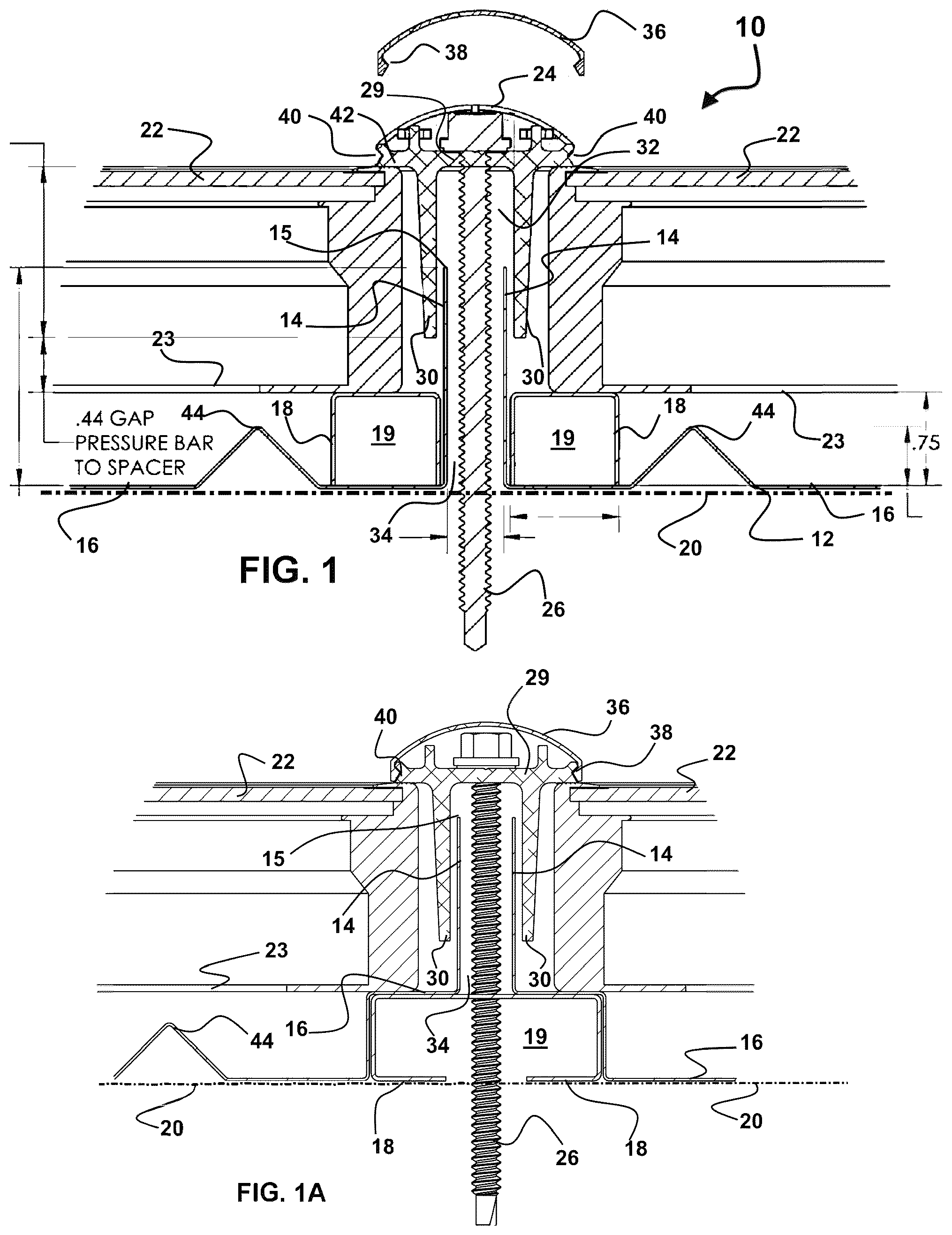 Patent US12348176 — Systems and methods for solar panel mounting — Figure 1