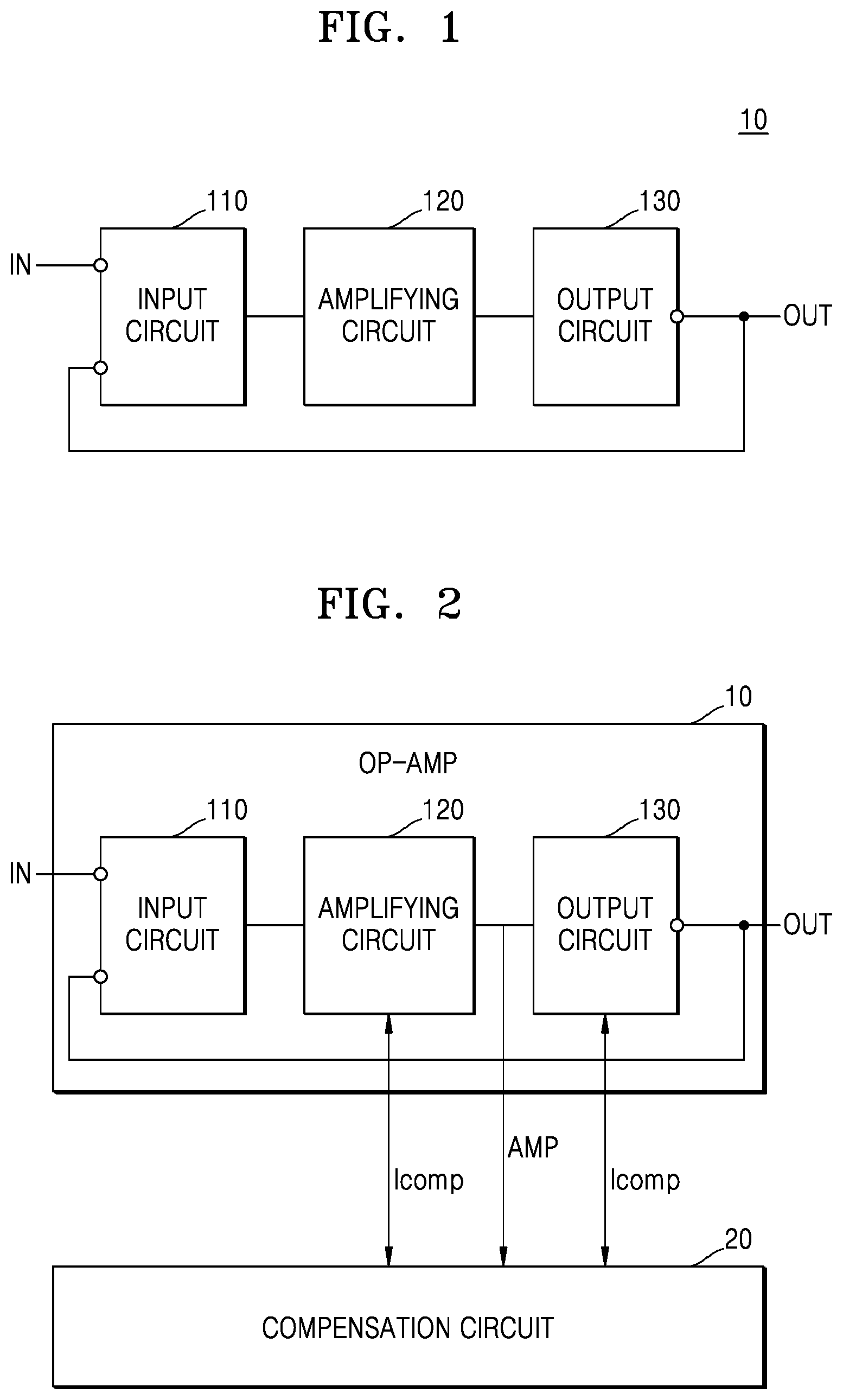 Patent US12348202 — Operational amplifier circuit and operational amplifier compensation circuit for amplifying input signal at high slew rate — Figure 1
