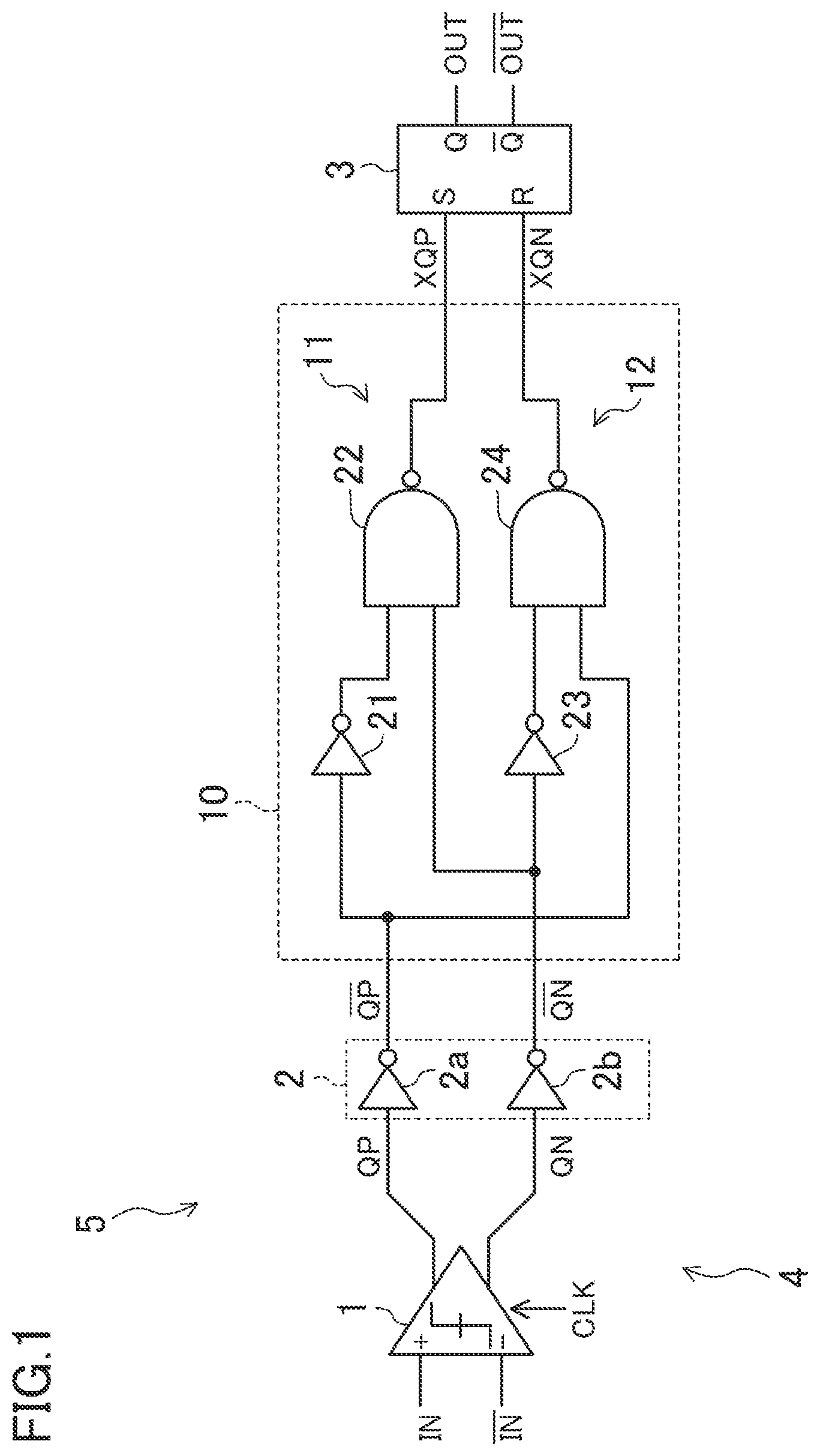 Patent US12348240 — Comparator circuit and A/D converter — Figure 1
