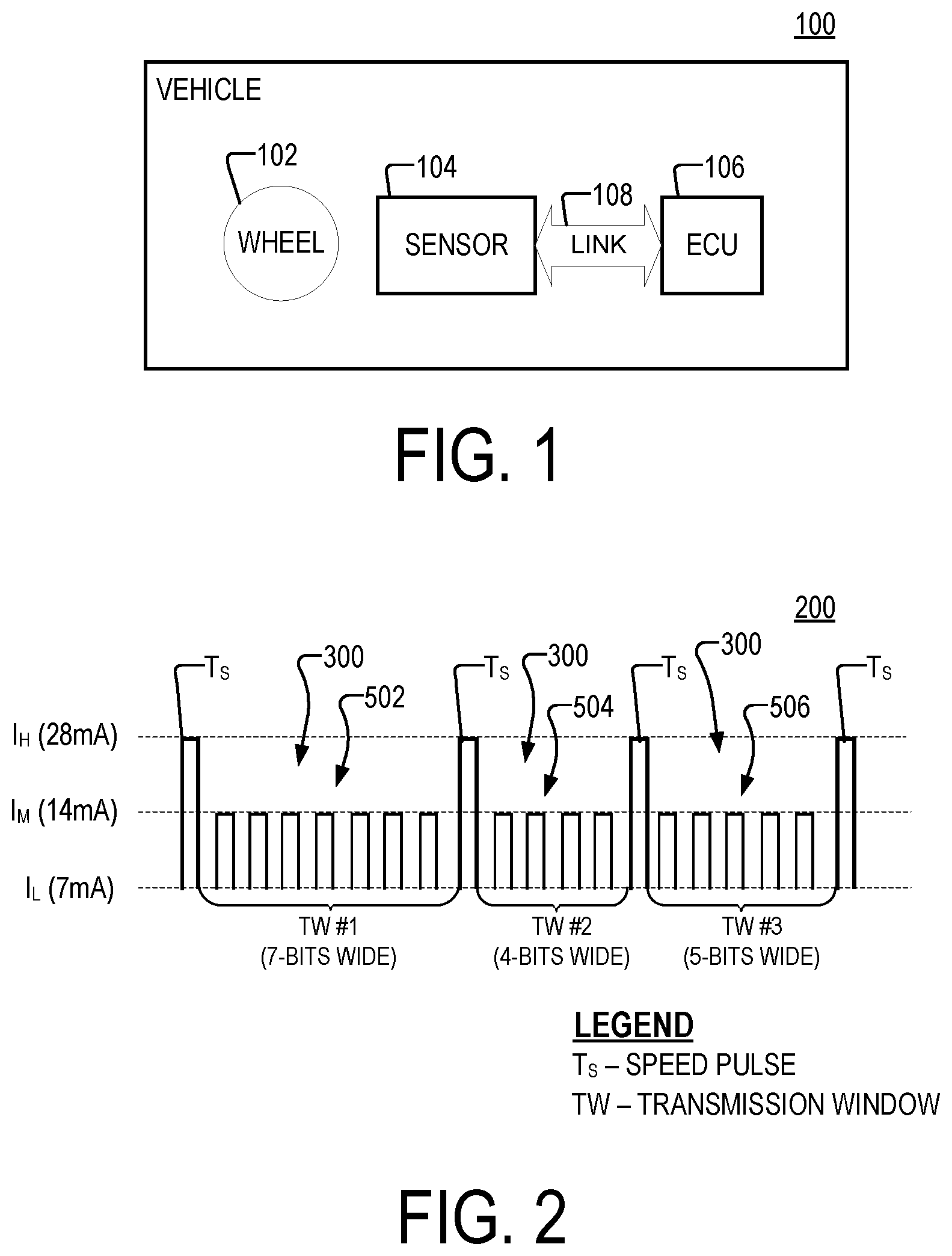 Patent US12348243 — Method and apparatus for transmitting data concurrently with a pulse-encoded signal — Figure 1