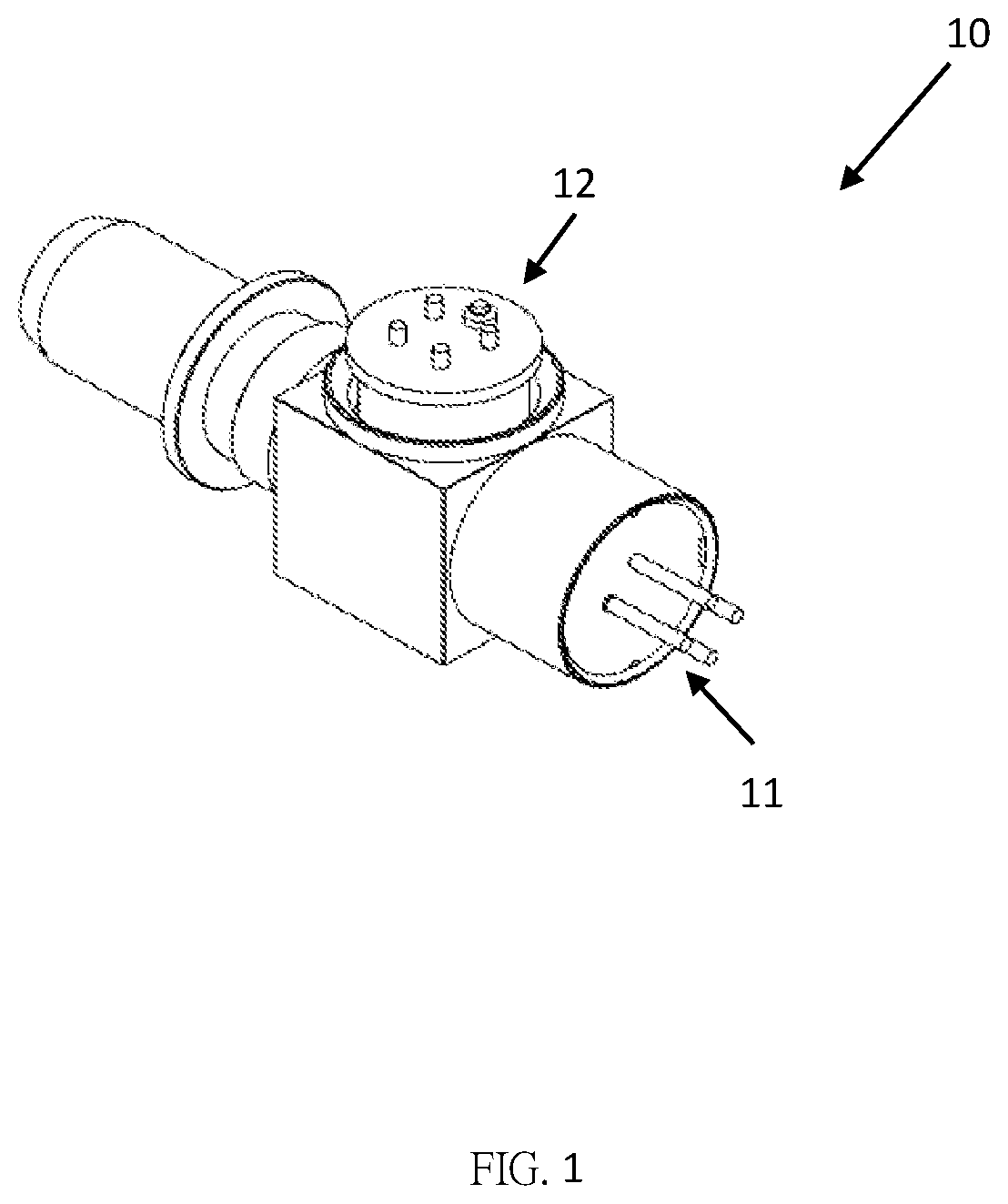 Patent US12348270 — Optical transmission device — Figure 1