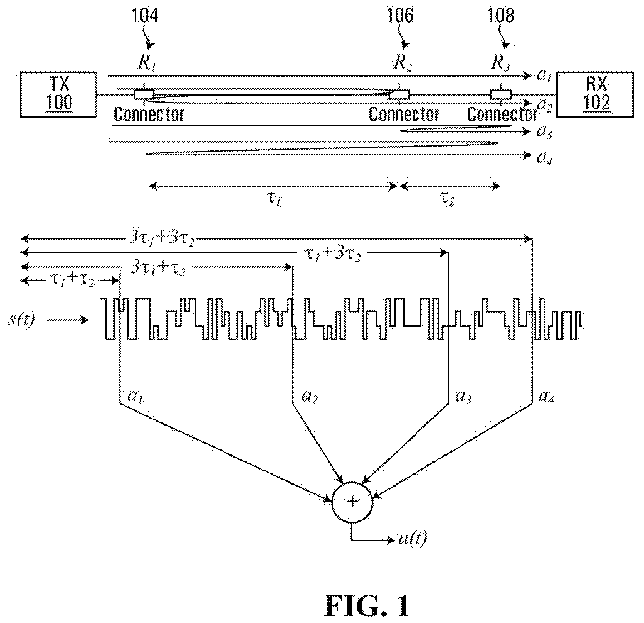 Patent US12348273 — Circuit for multi-path interference mitigation in an optical communication system — Figure 1