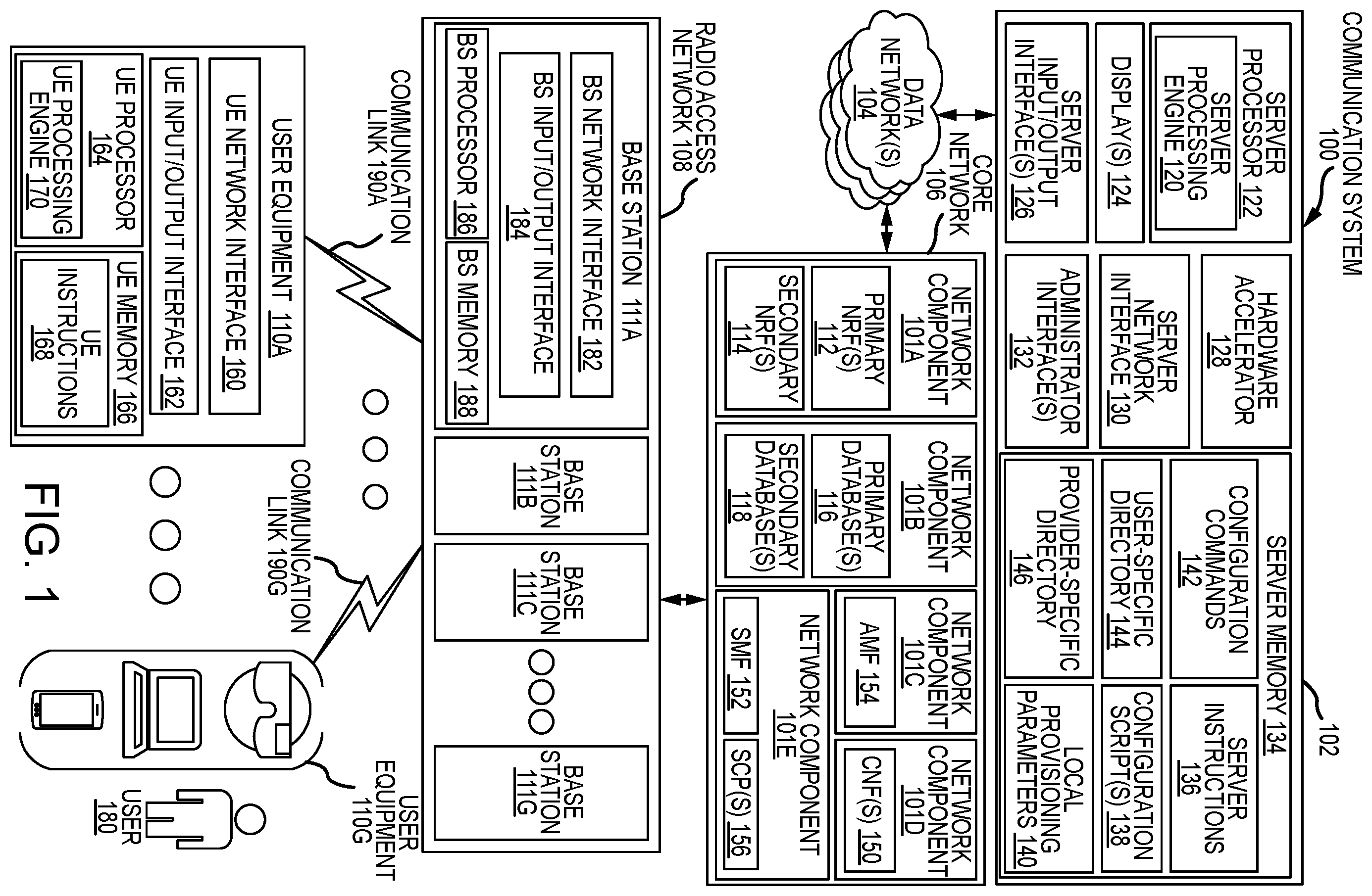 Patent US12348355 — System and method to reduce database interruptions in a service-based architecture — Figure 1
