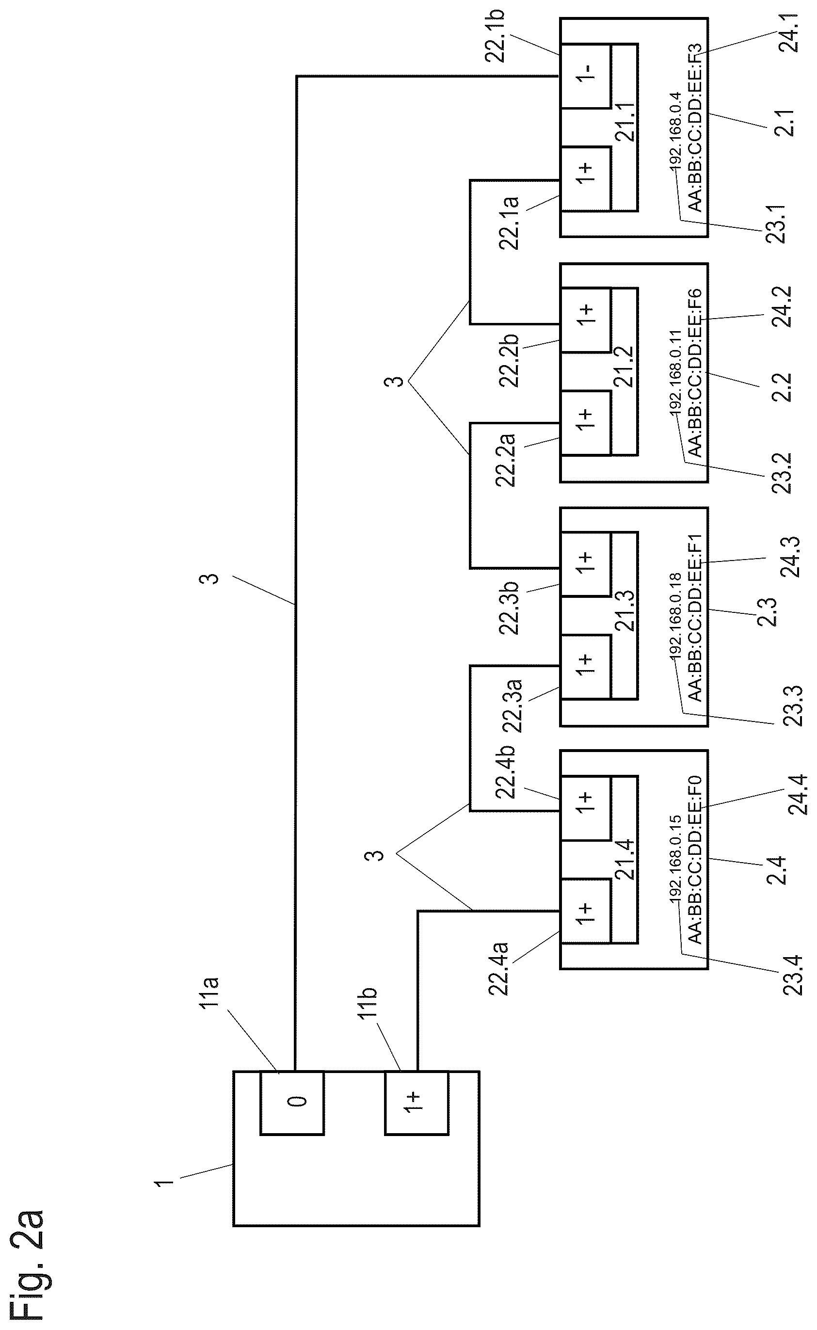 Patent US12348377 Figure 2 – Method for determining a chain position of a network subscriber