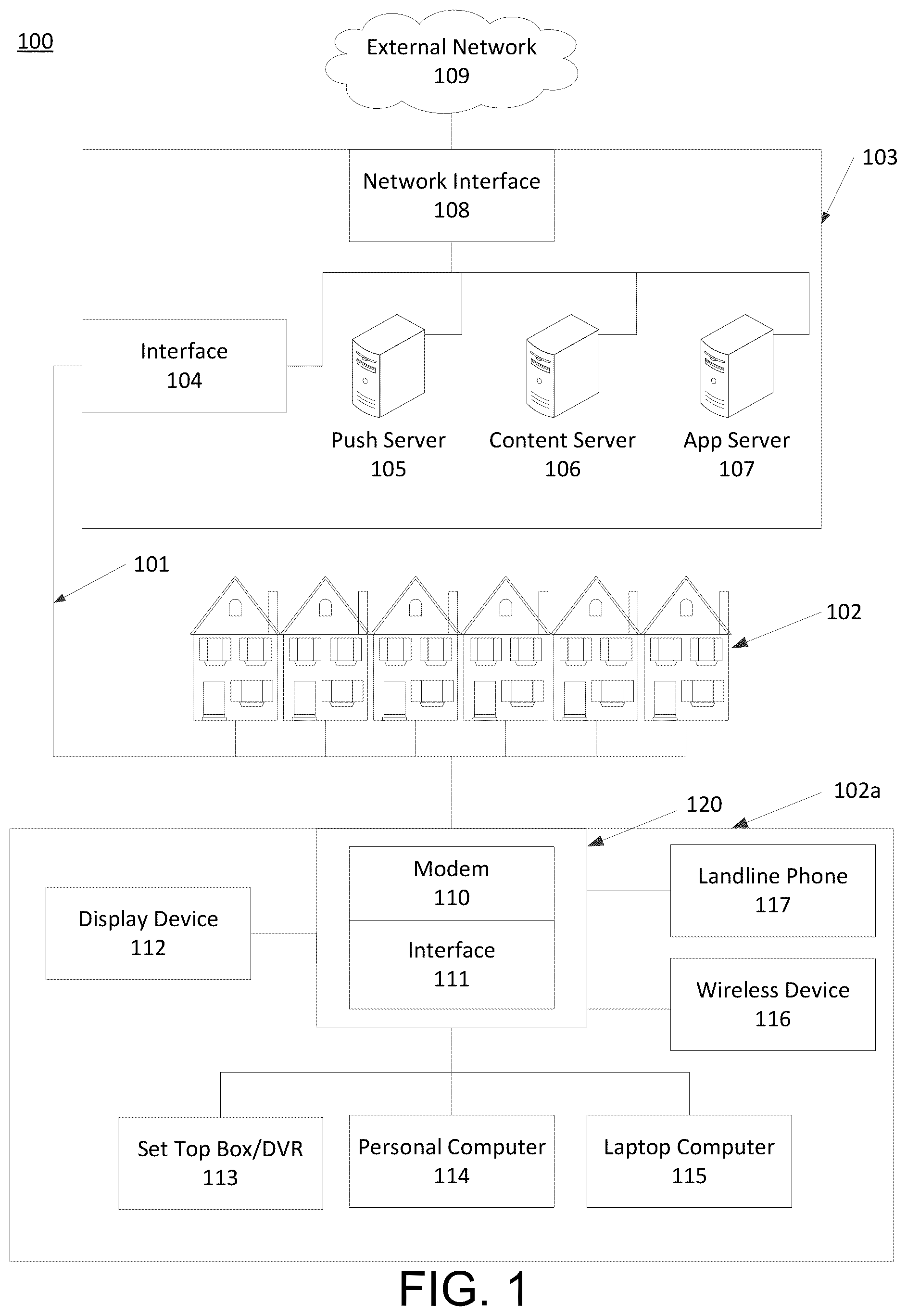 Patent US12348396 — Connection manager — Figure 1