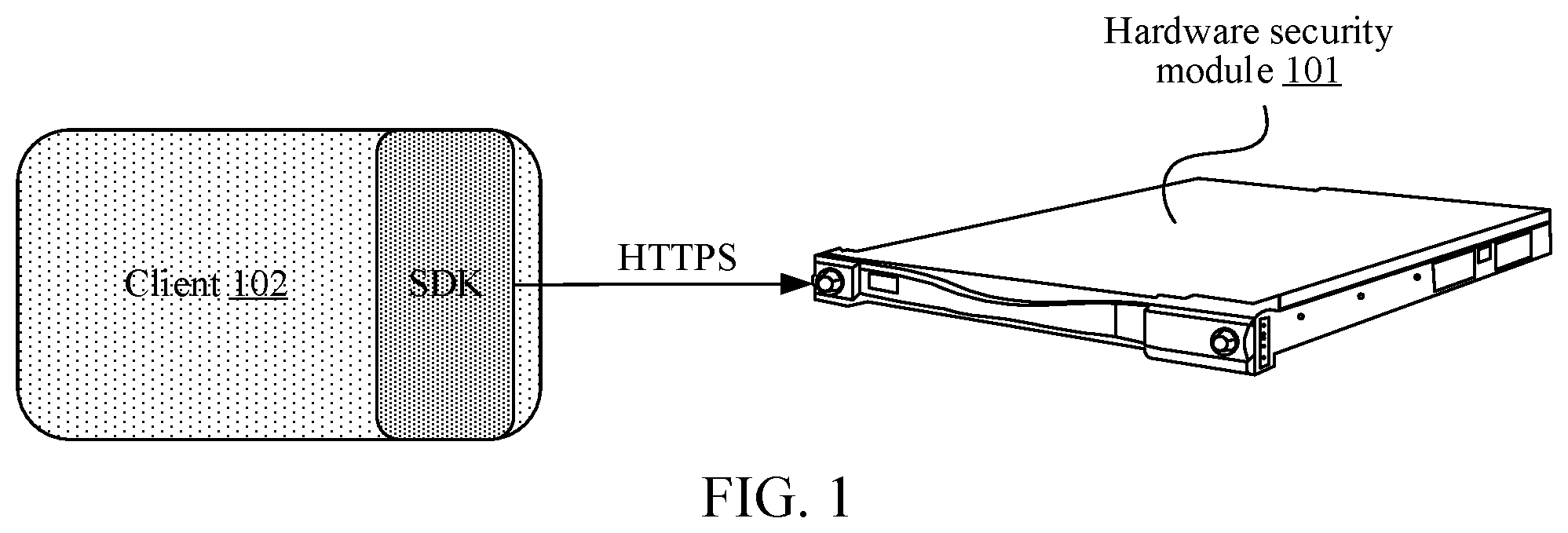 Patent US12348628 — Data processing method, apparatus, computer program, and storage medium — Figure 1