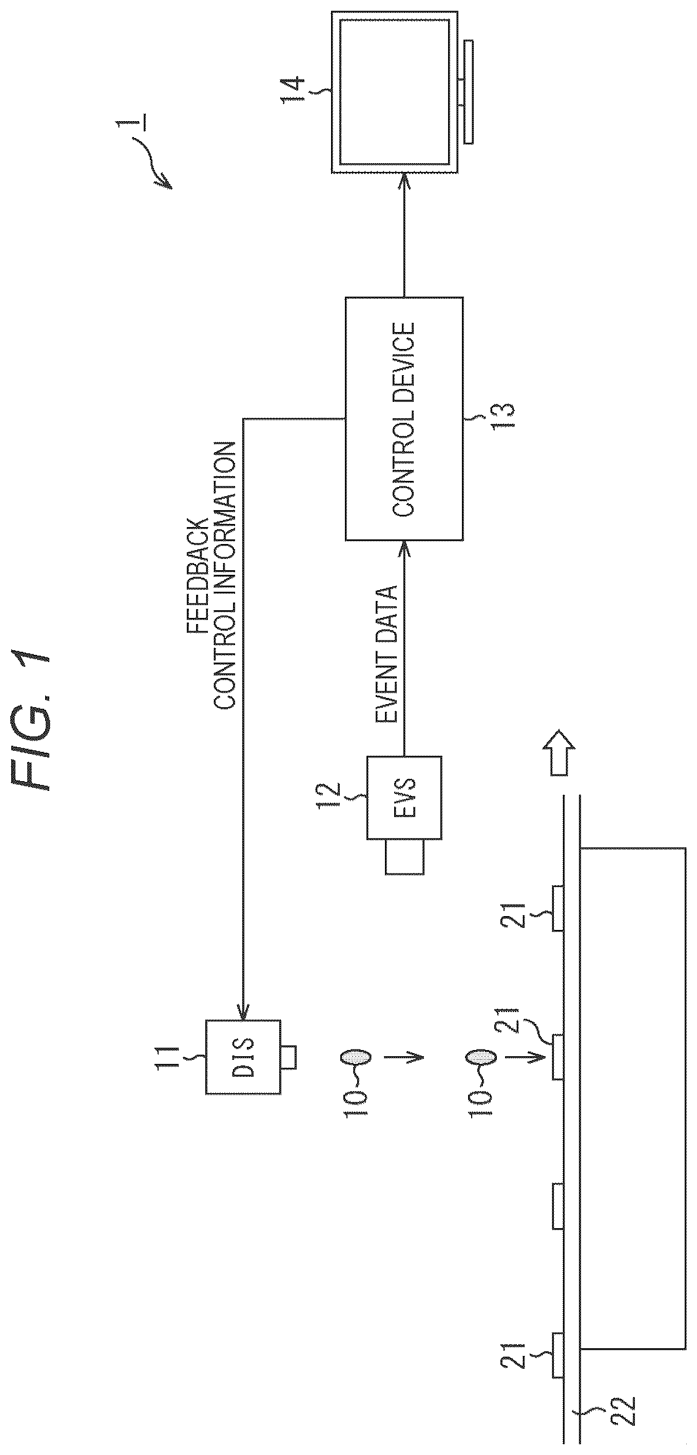 Patent US12348680 — Information processing apparatus and information processing system for detecting an injected droplet — Figure 1