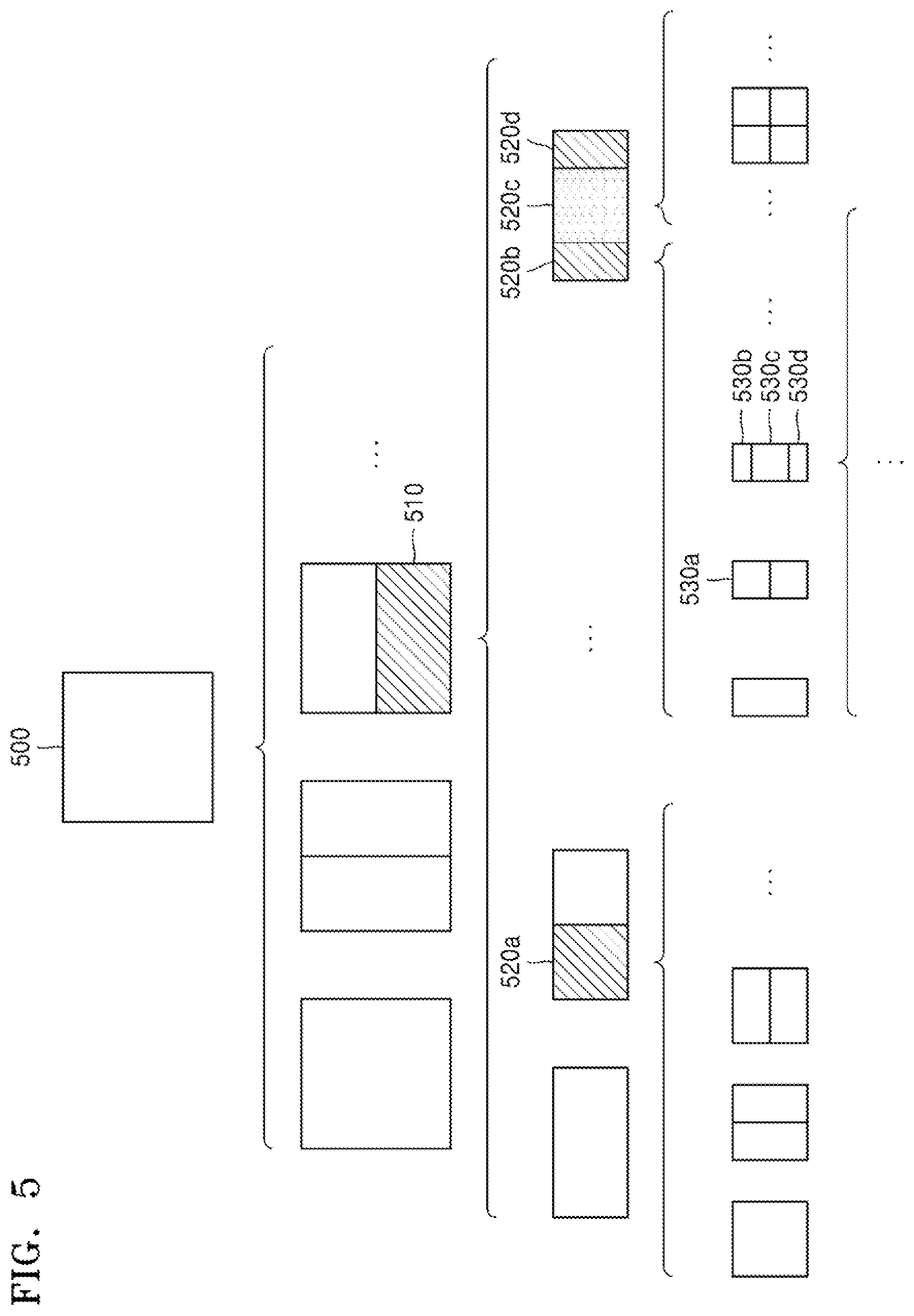 Patent US12348714 Figure 5 – Image encoding device and image decoding device using triangular prediction mode, and image encoding method and image decoding method performed thereby