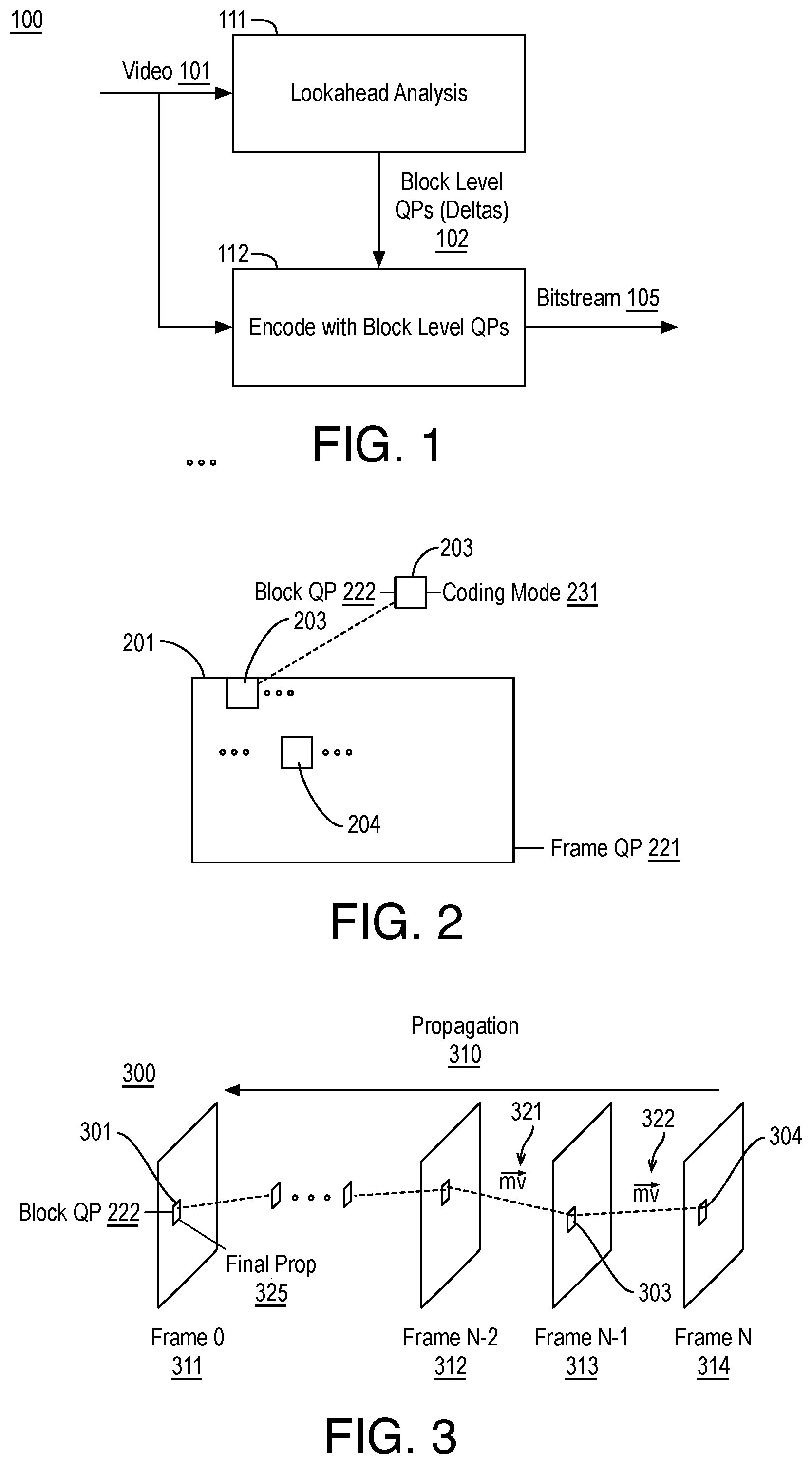 Patent US12348734 — Fine grain lookahead enhancement for video coding — Figure 1
