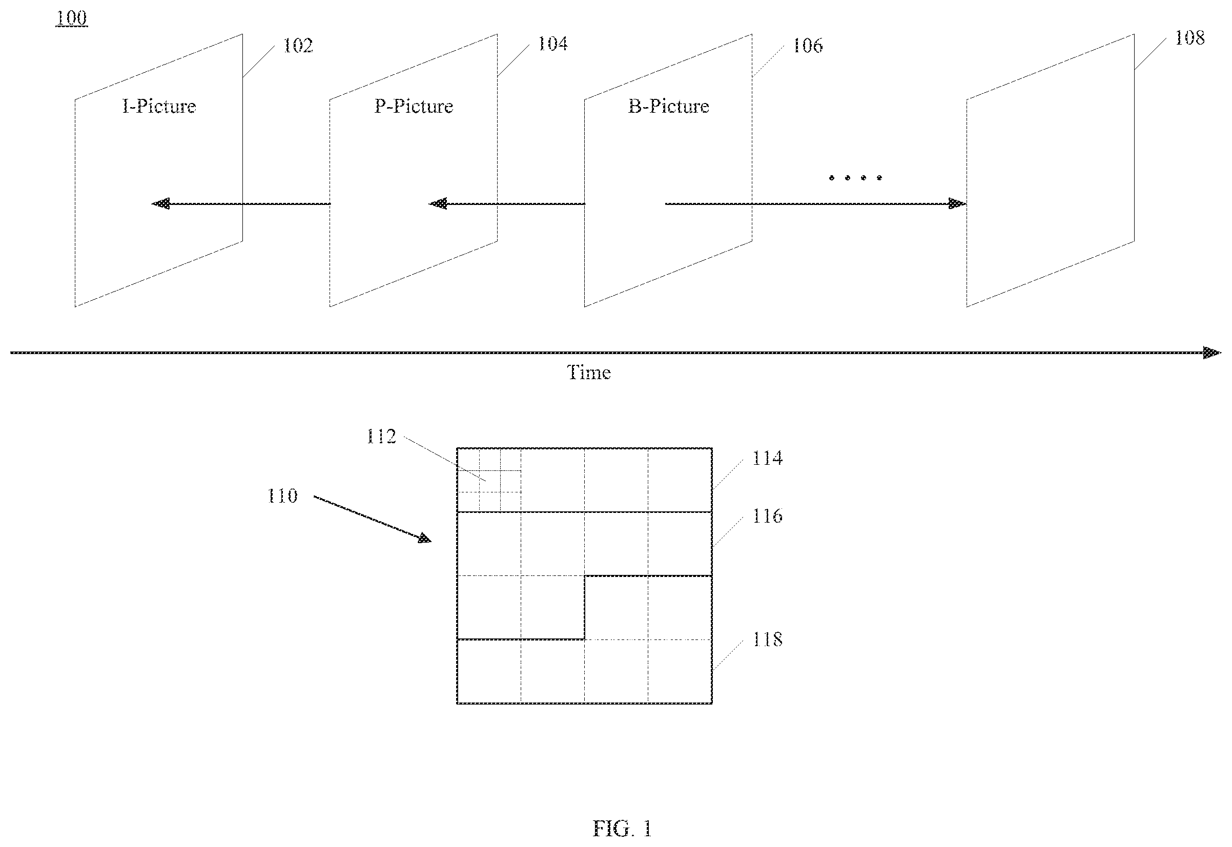 Patent US12348785 — Filters for motion compensation interpolation with reference down-sampling — Figure 1