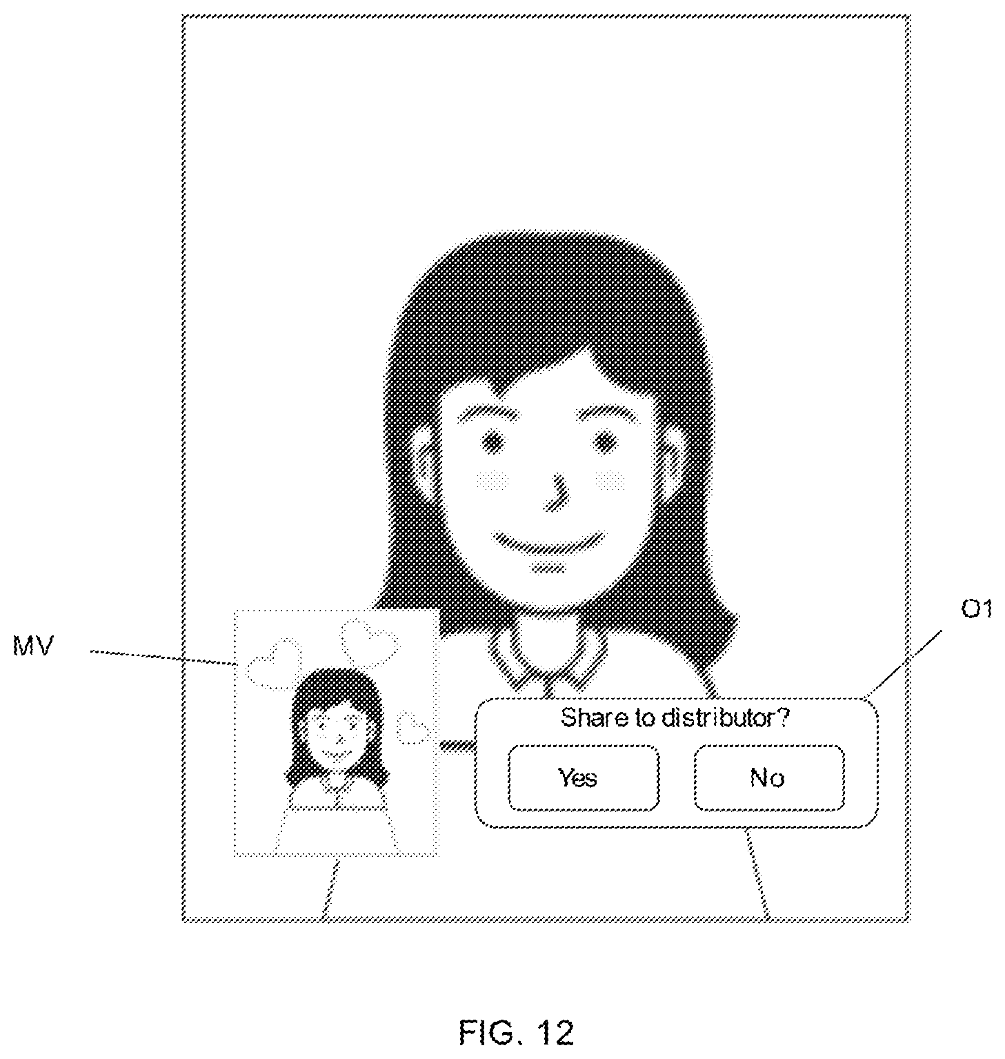 Patent US12348822 Figure 12 – System, method and computer-readable medium for video processing