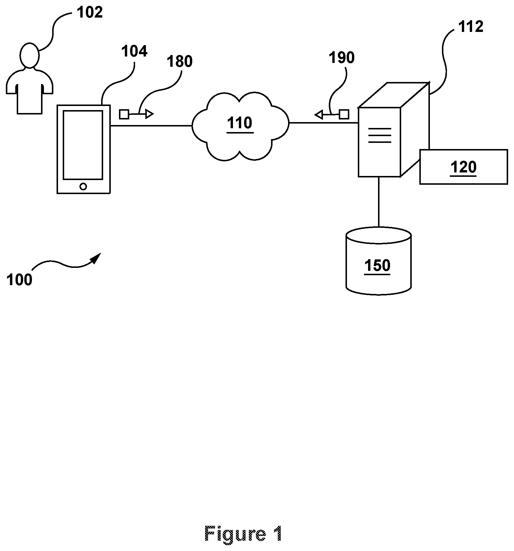 Patent US12348836 — Method and a server for generating modified audio for a video — Figure 1