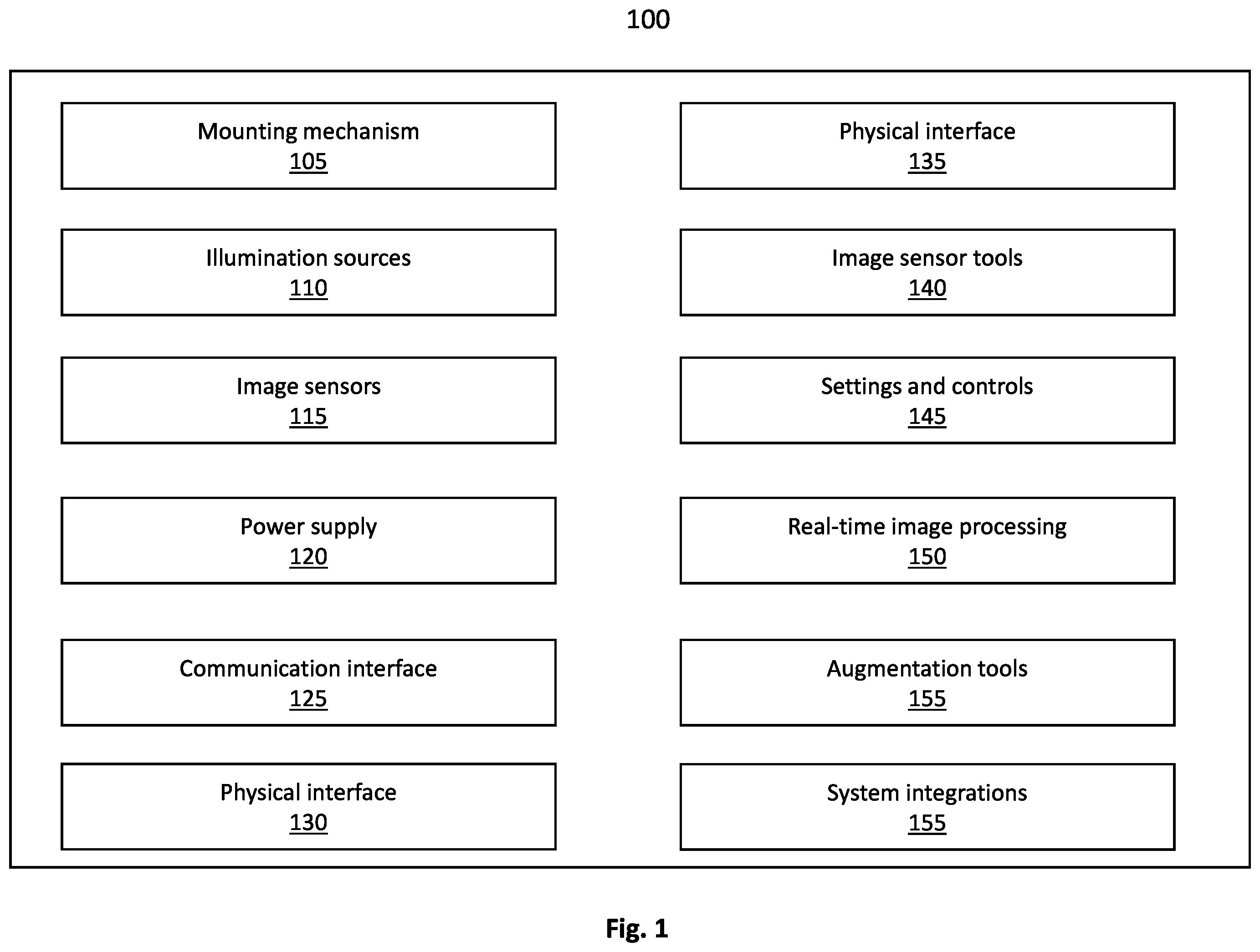 Patent US12348850 — Integrating electronic and physical workspaces — Figure 1