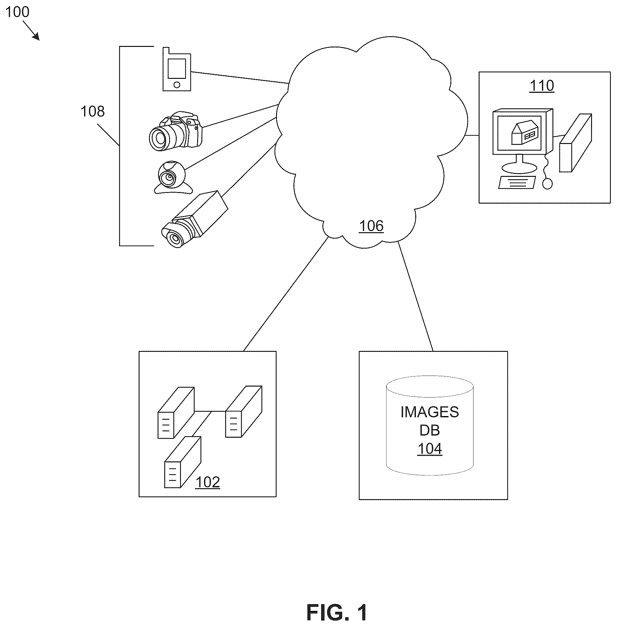 Patent US12348857 — Directed image capture — Figure 1