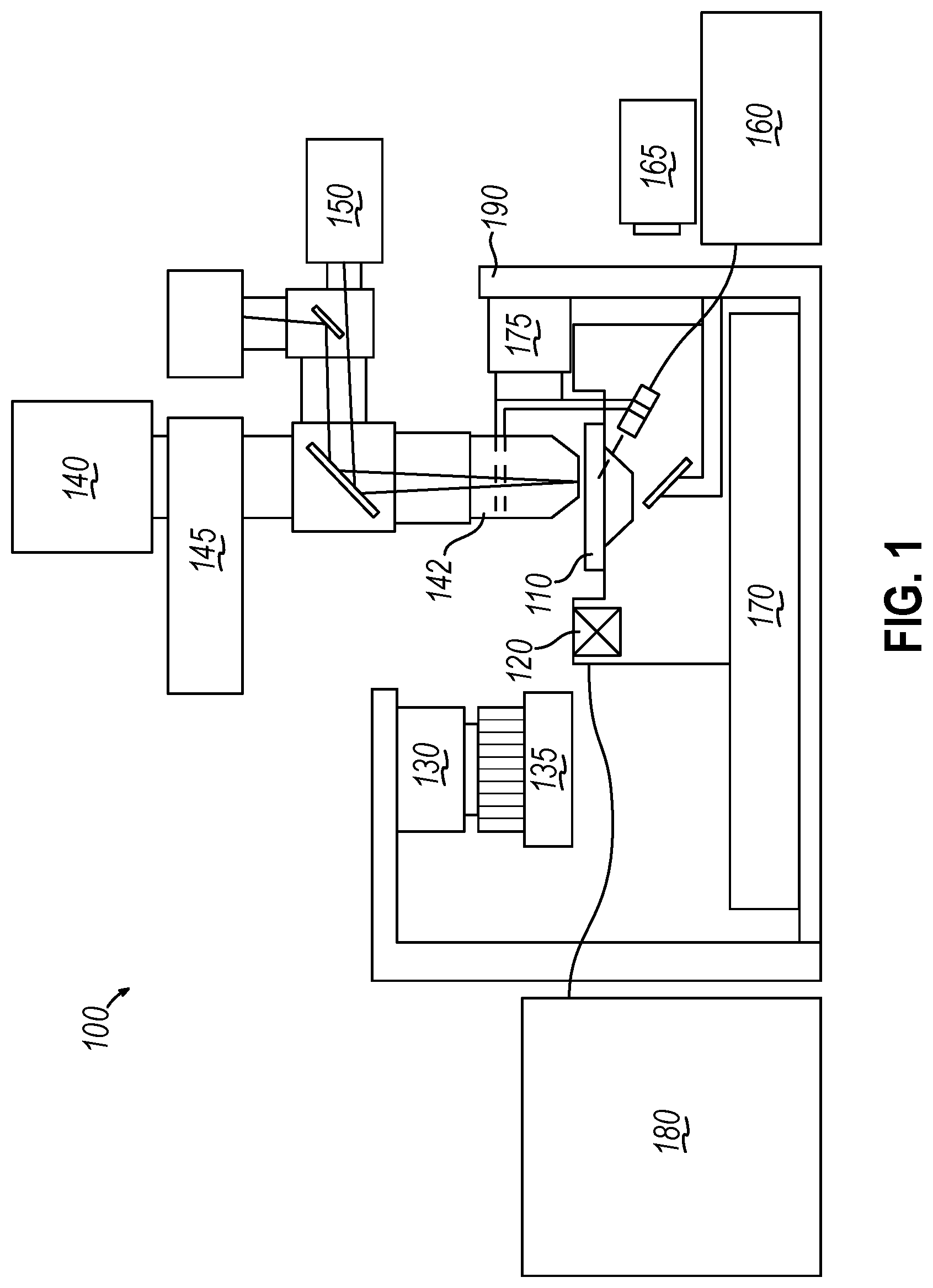 Patent US12348874 — Apparatus and method of obtaining an image of a sample in motion — Figure 1