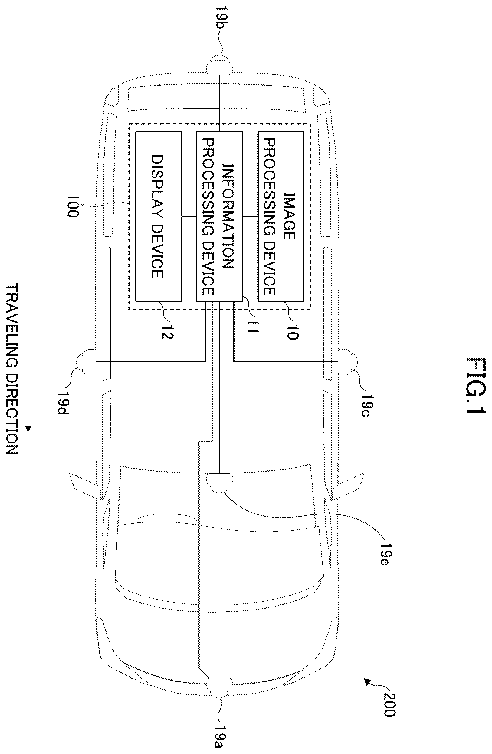 Patent US12348877 Figure 1 – Imaging device and image processing device