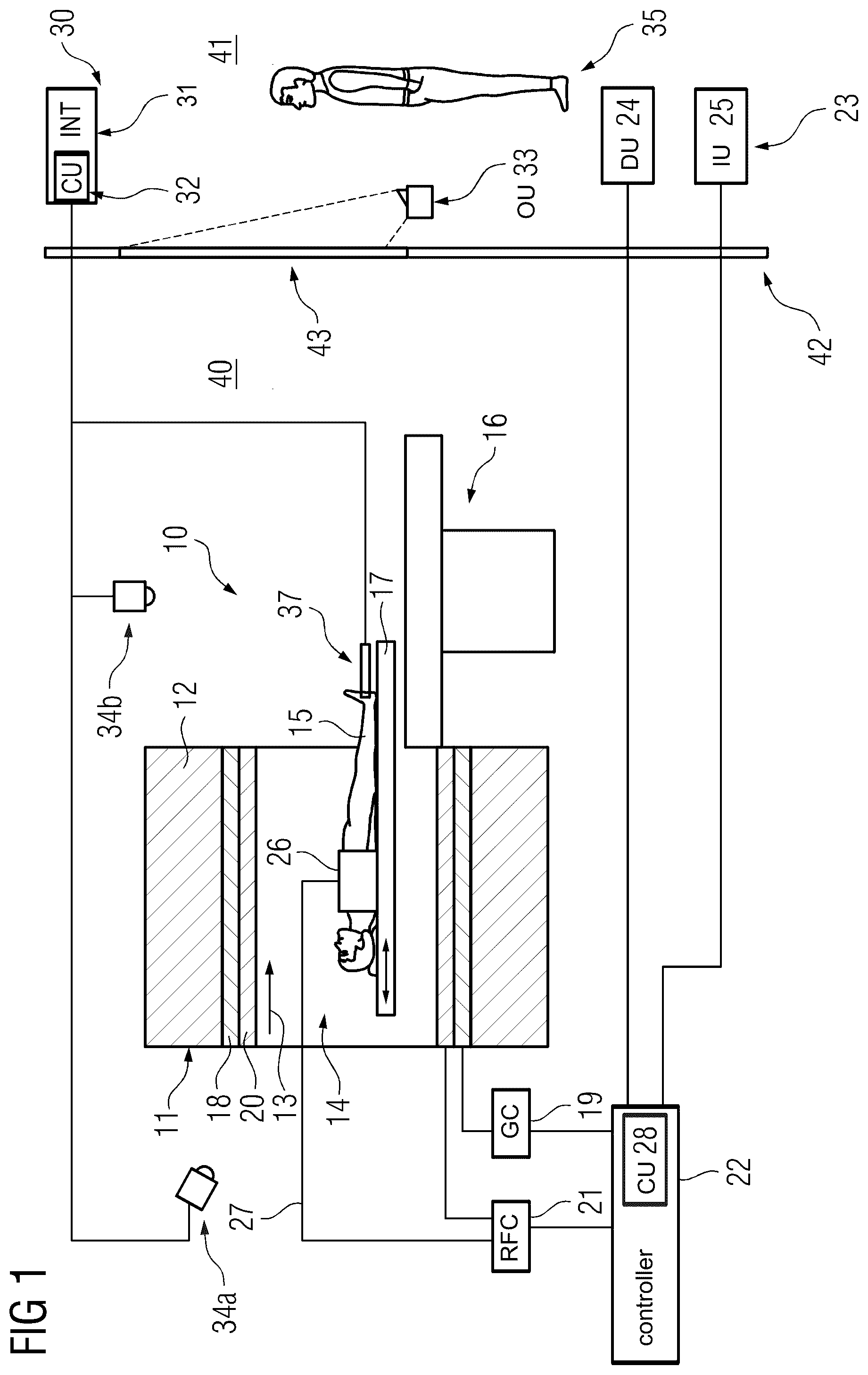 Patent US12348905 — Apparatus and method to support monitoring of a patient — Figure 1