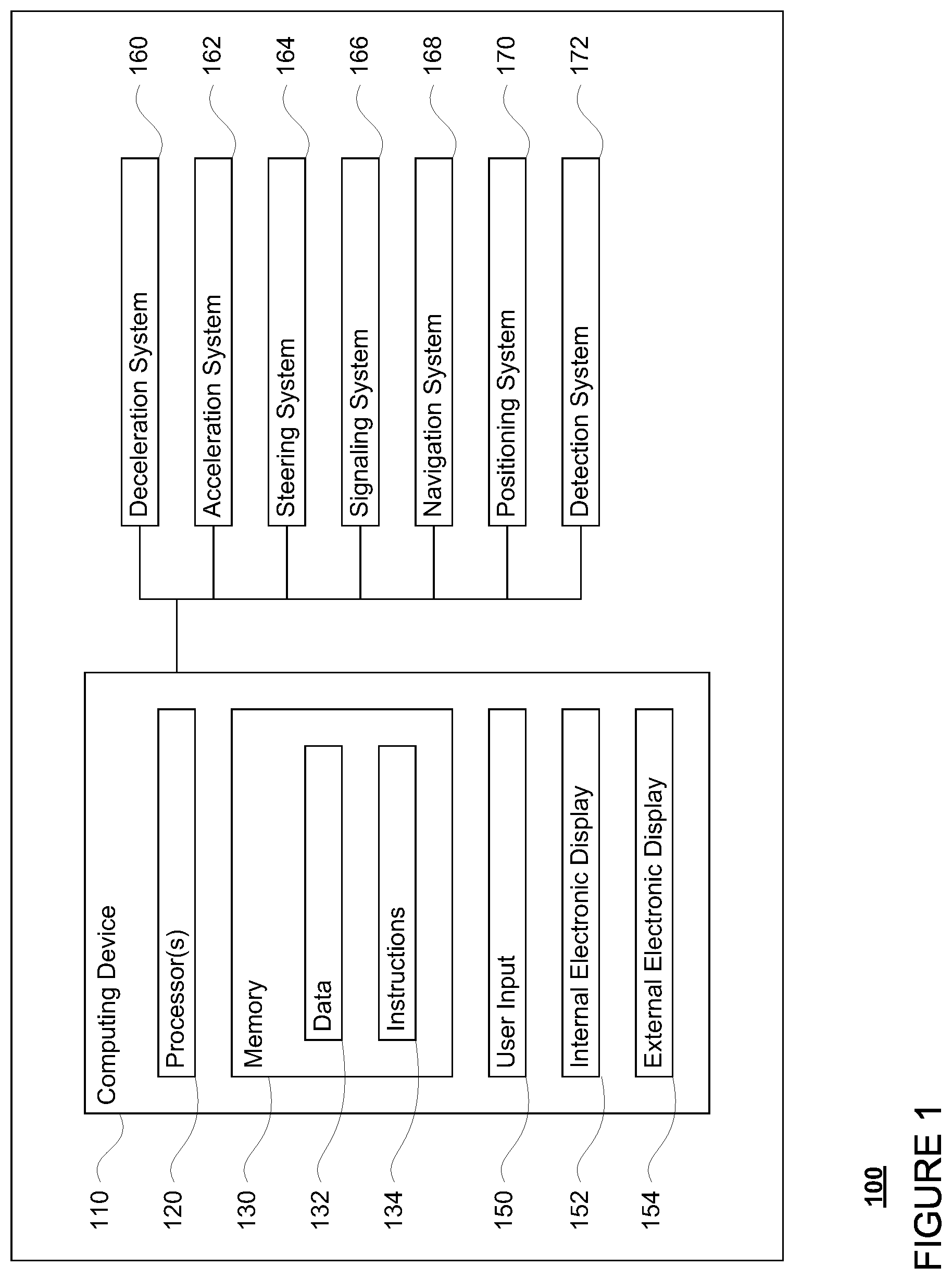 Patent US12348907 — Augmented reality display to preserve user privacy — Figure 1