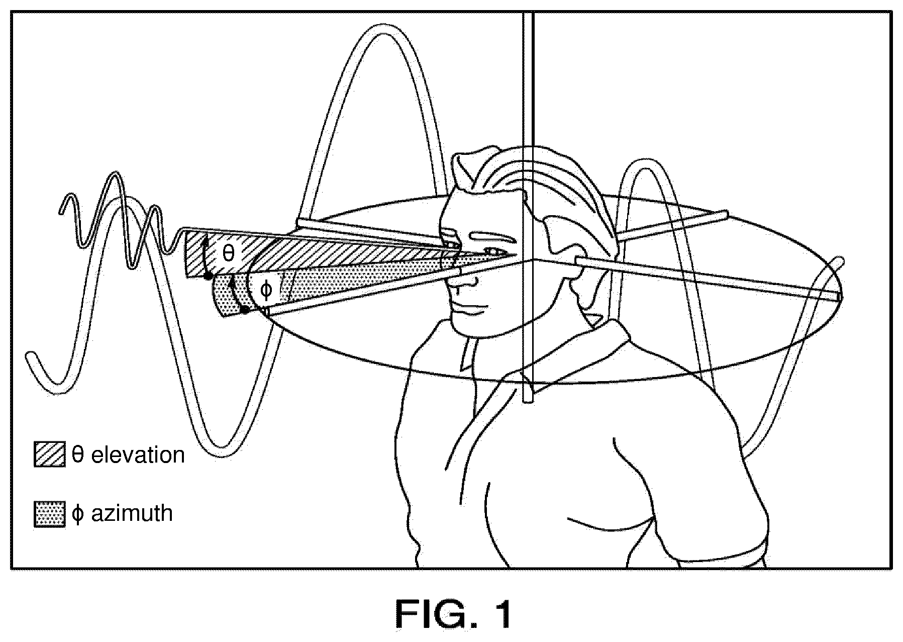Patent US12348952 — Head-related (HR) filters — Figure 1