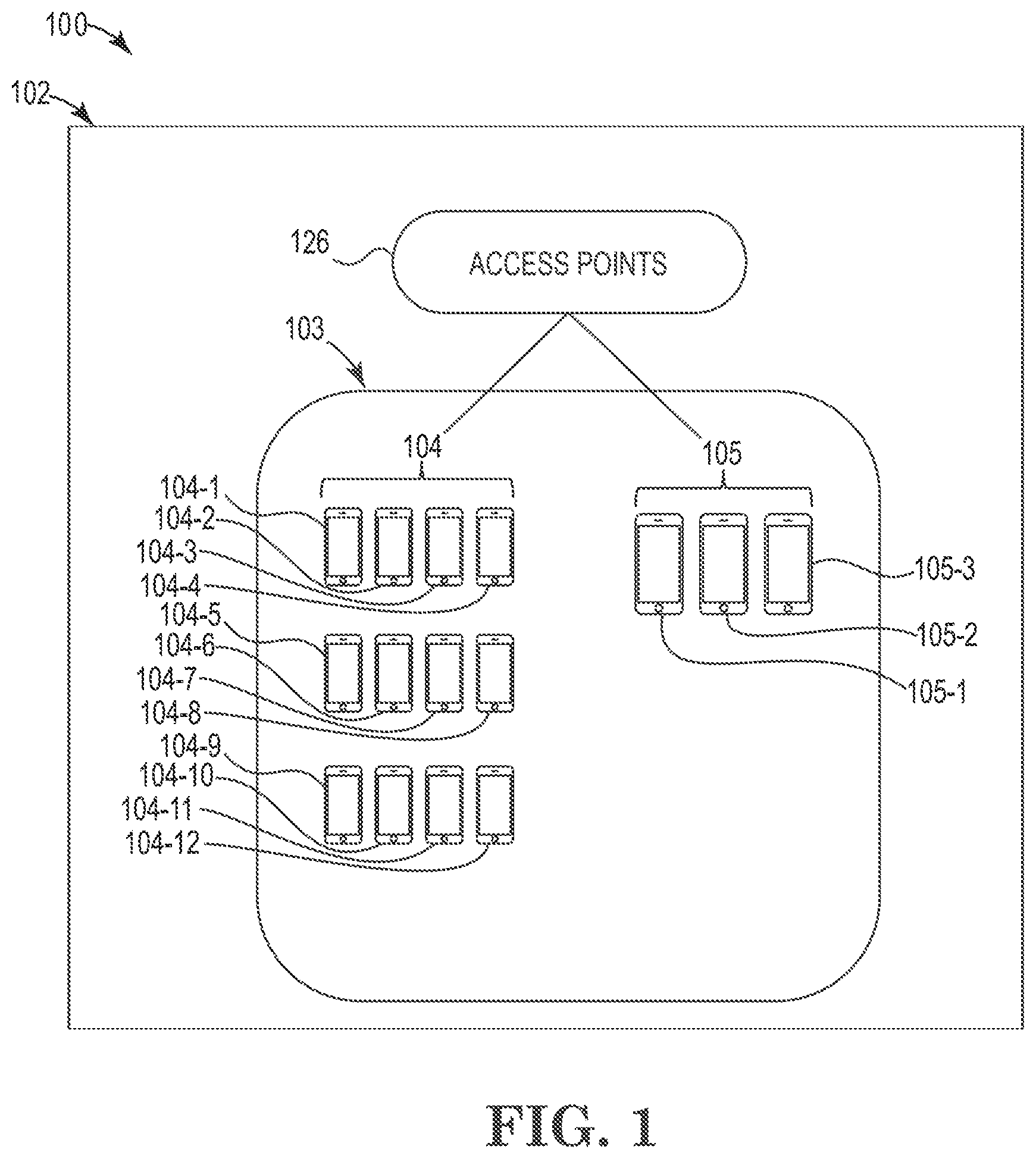 Patent US12348965 — Inmate information communication systems — Figure 1